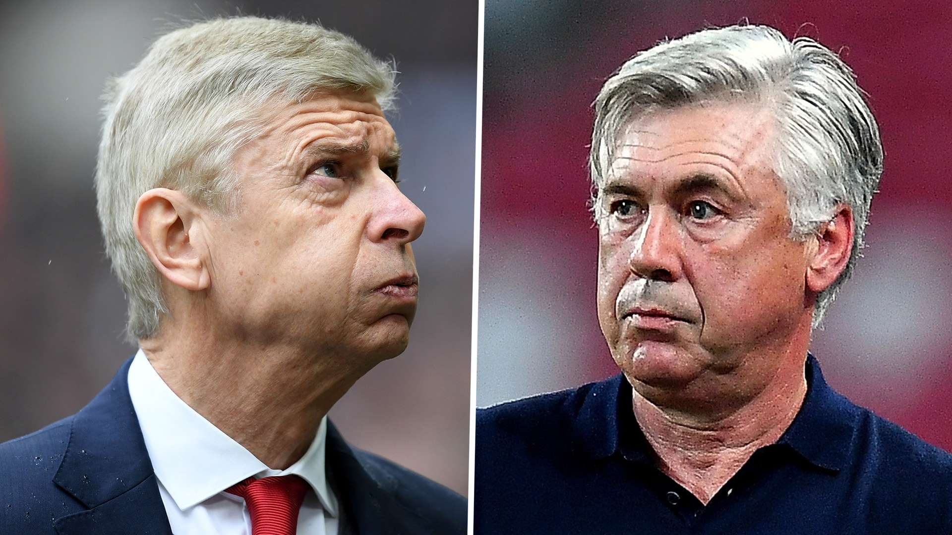 Arsene Wenger Carlo Ancelotti