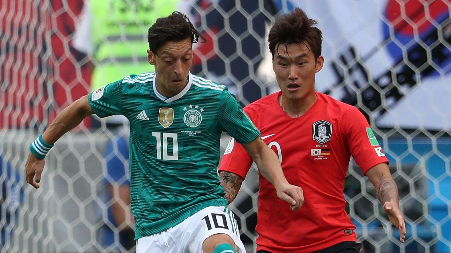 Mesut Ozil Jang Hyun.soo Germany South Korea Alemania Corea del Sur 27062018