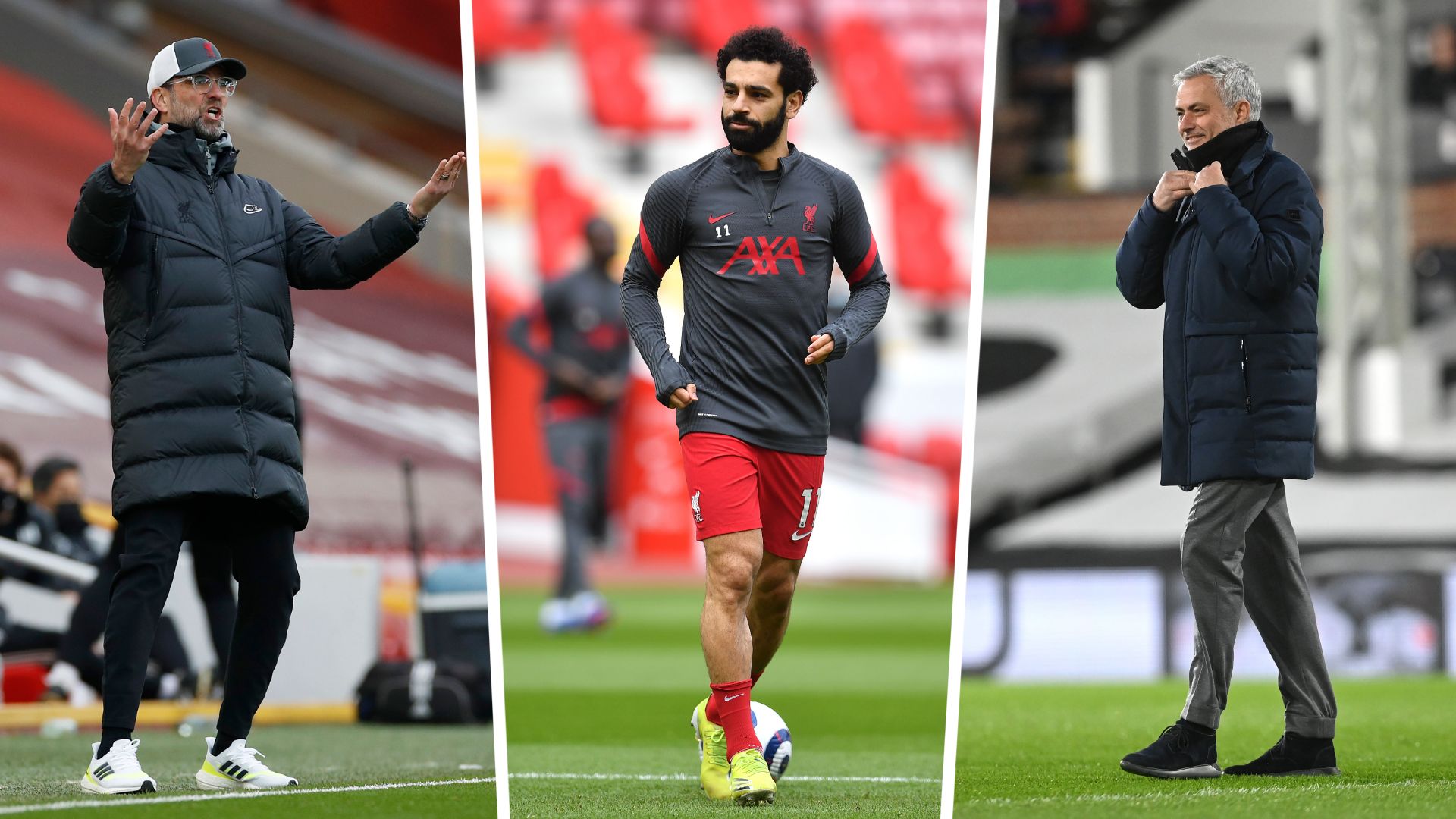 Salah Klopp Mourinho