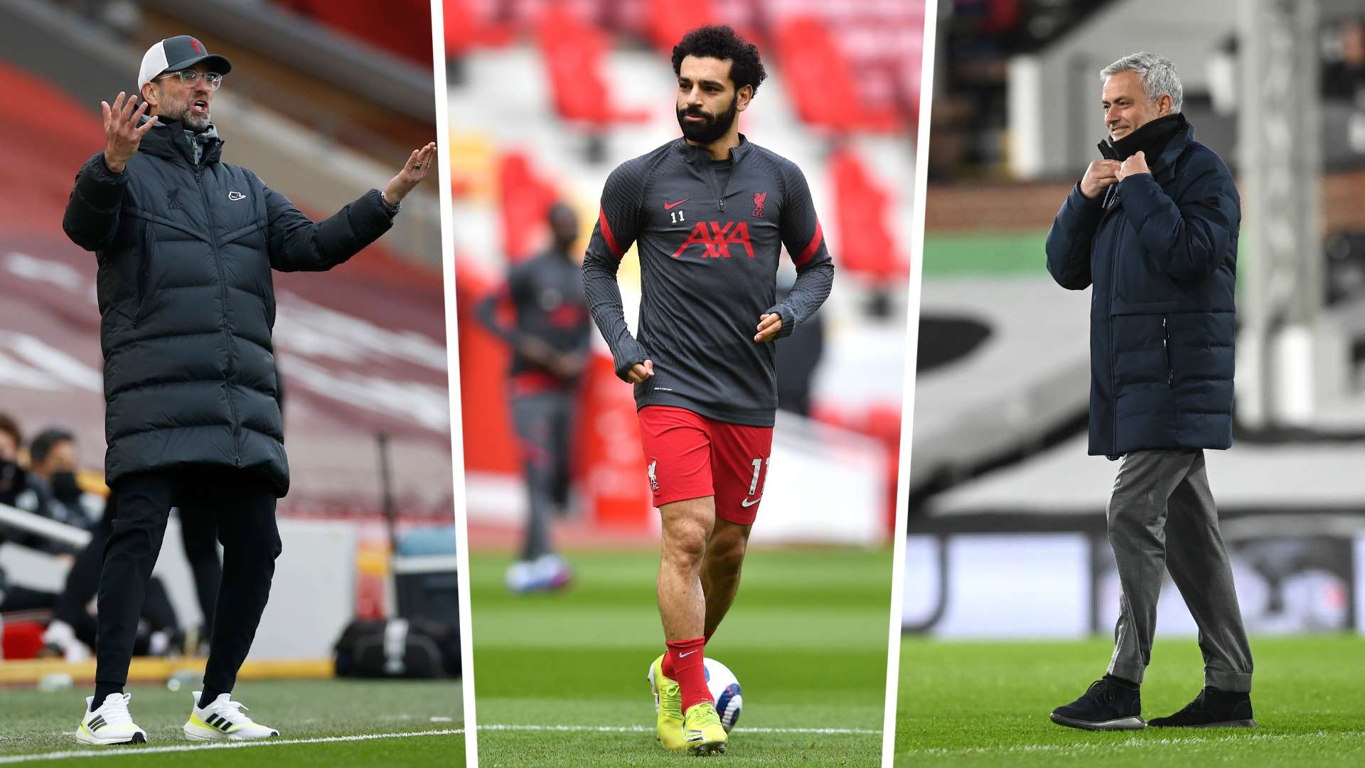 Salah Klopp Mourinho