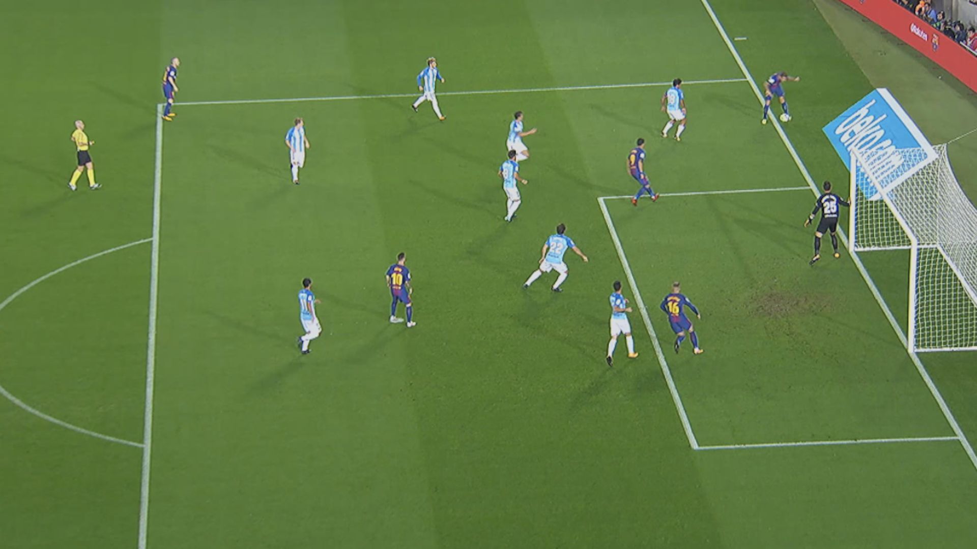 Barcelona polemica Málaga