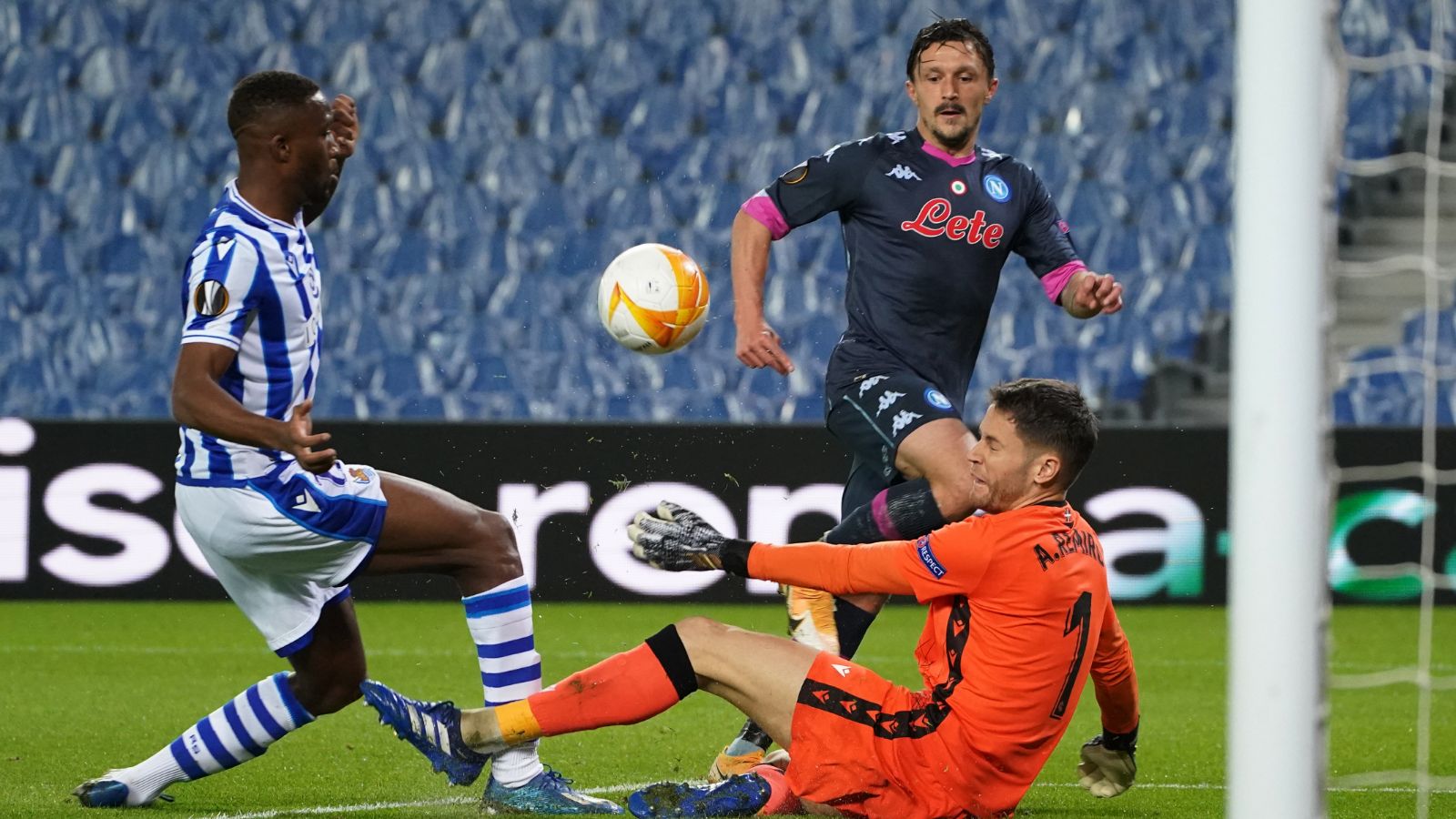 Remiro Real Sociedad Napoles Europa League