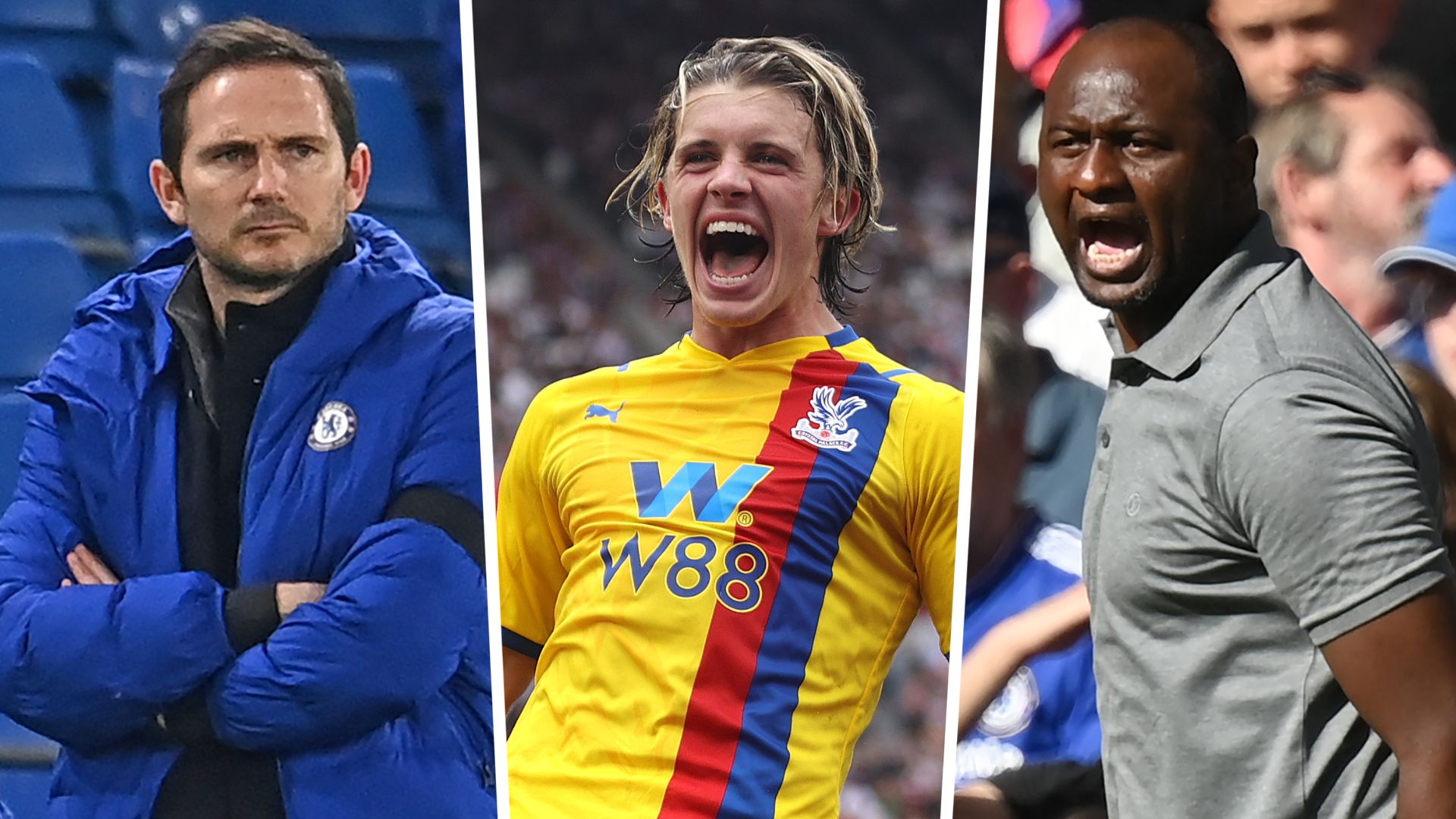 Conor Gallagher Frank Lampard Patrick Vieira