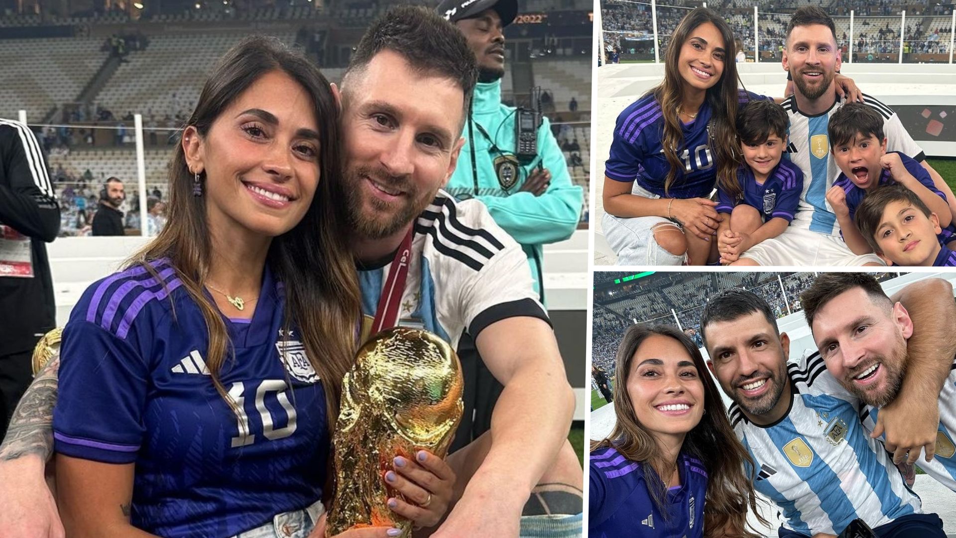 Lionel Messi Antonella Roccuzzo World Cup 2022
