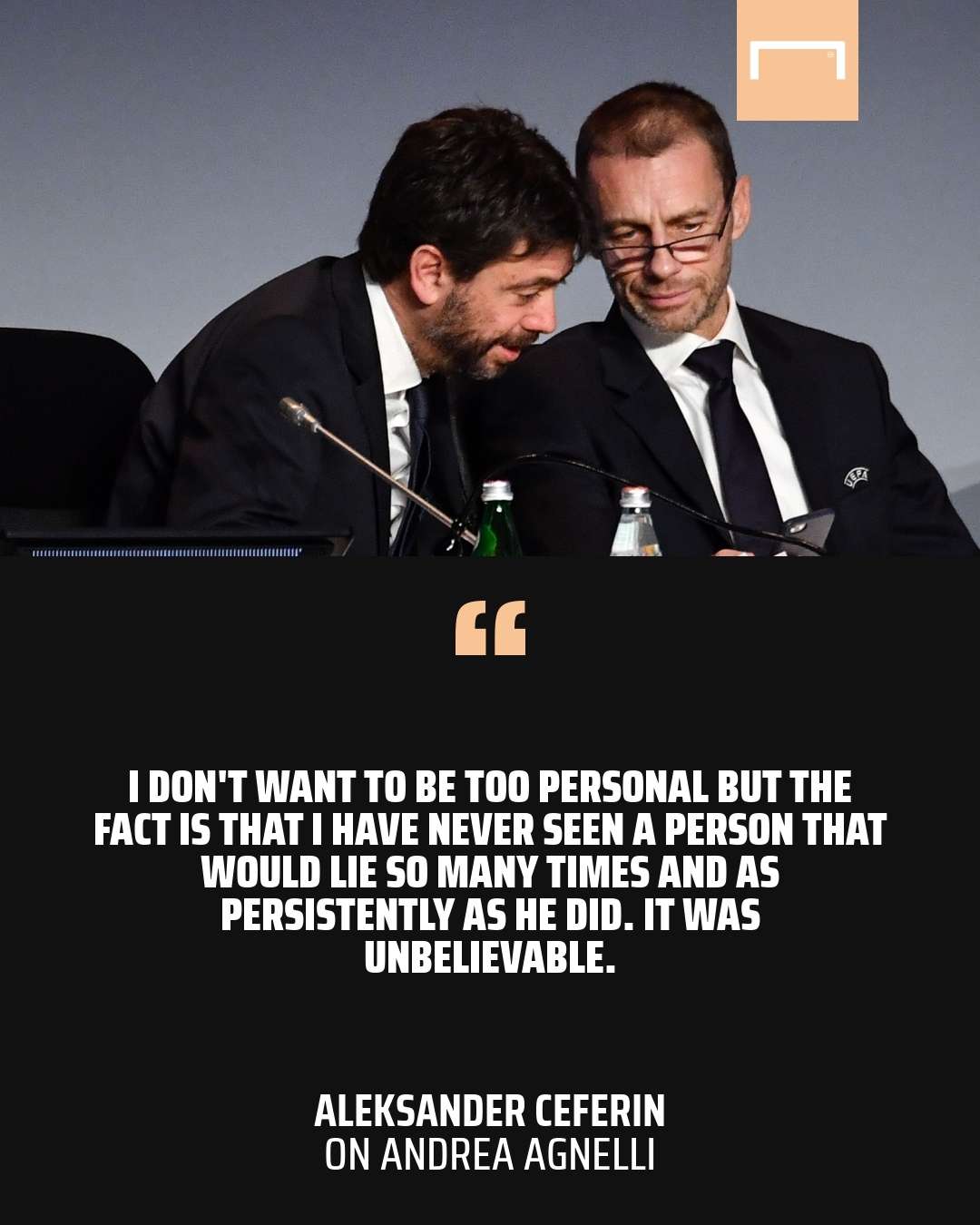 Andrea Agnelli Aleksandar Ceferin UEFA GFX