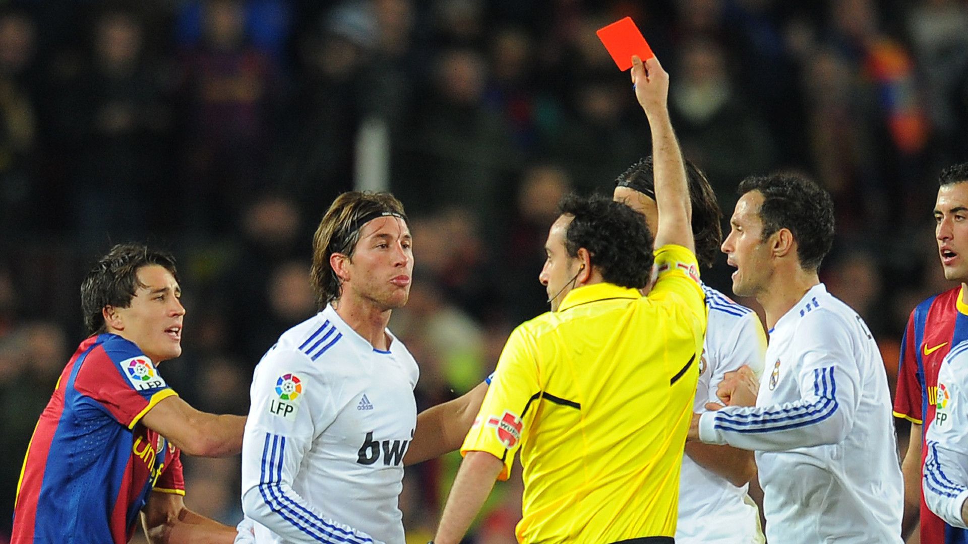 Sergio Ramos Rote Karte Real Madrid FC Barcelona