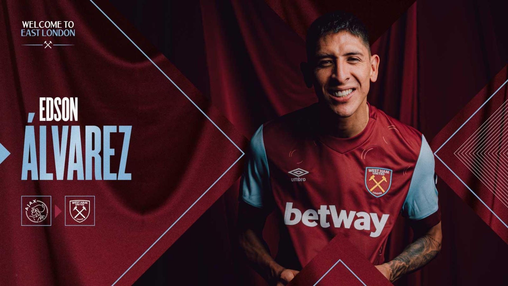 Edson Álvarez West Ham anuncio