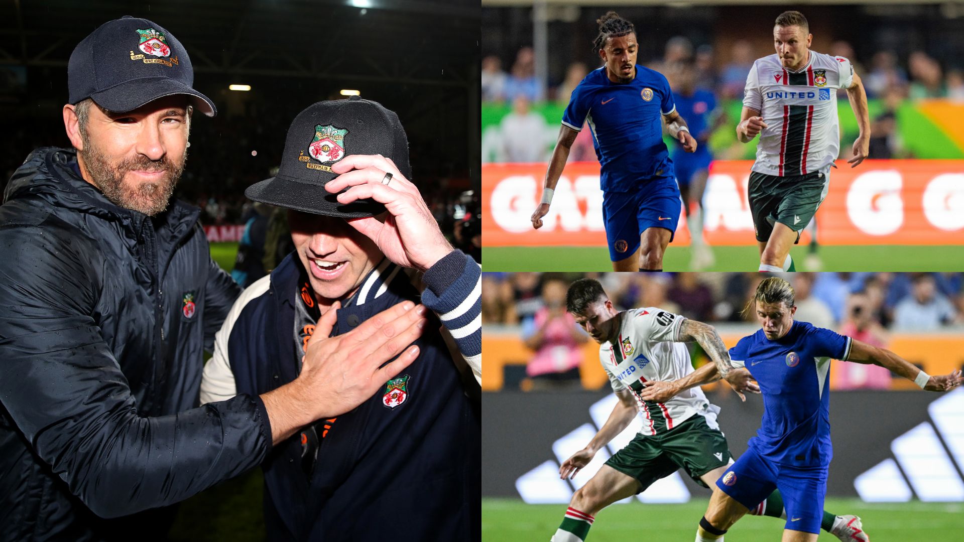 Ryan Reynolds Rob McElhenney Wrexham Chelsea