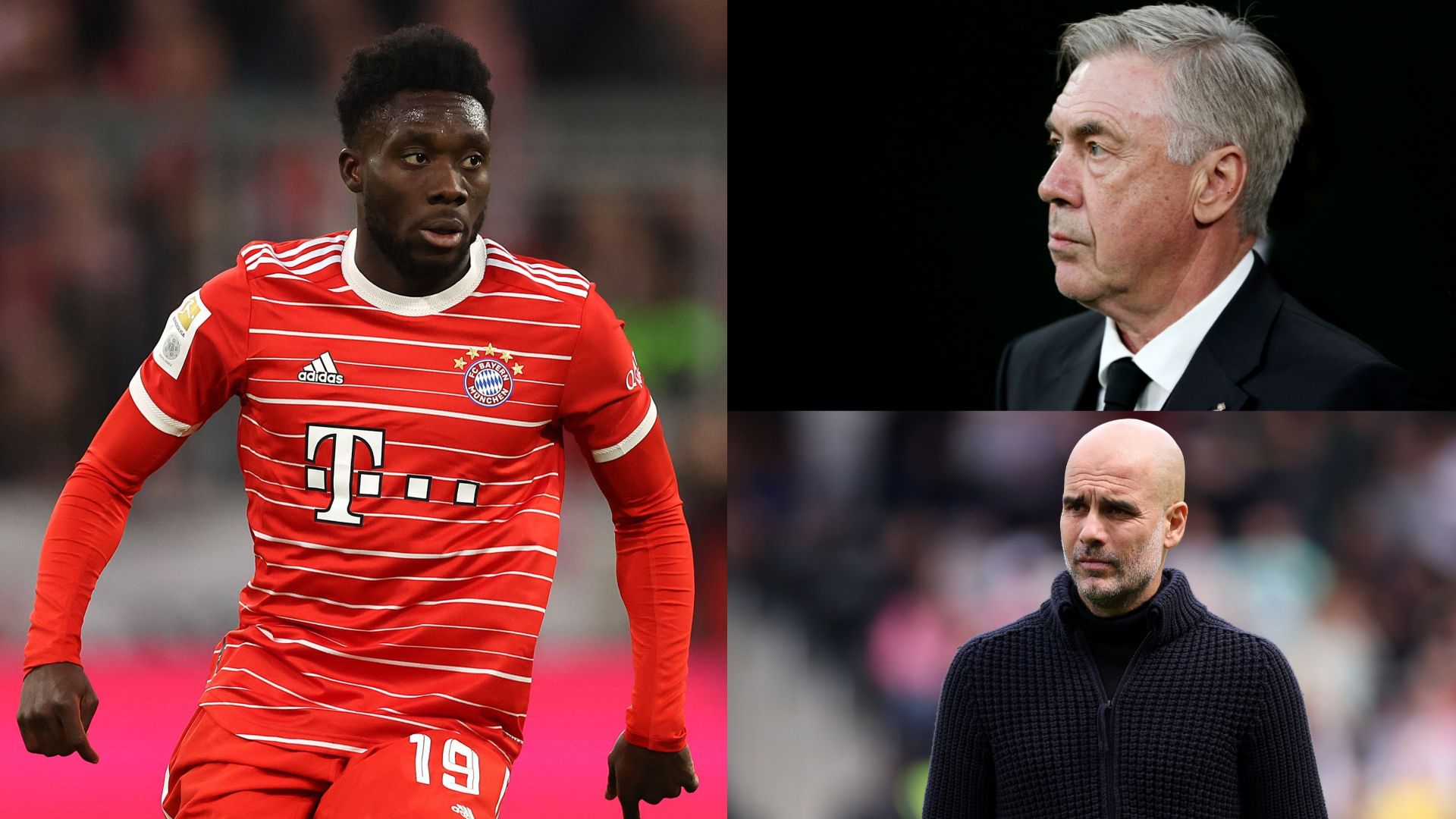 Davies, Ancelotti, Guardiola