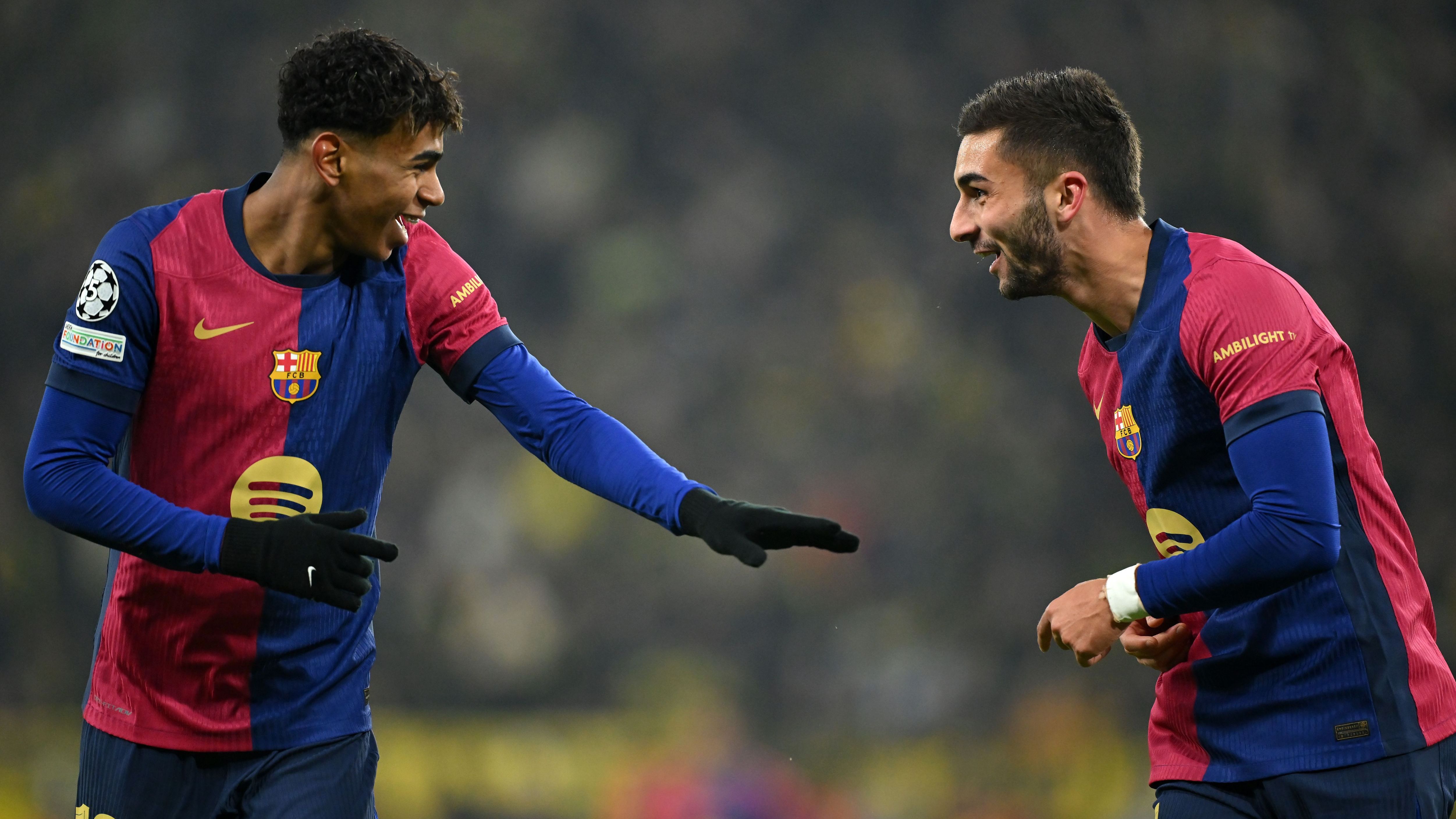 Lamine Yamal Ferran Torres Barcelona 2024-25