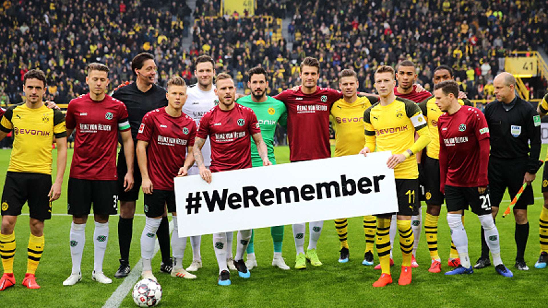 #weRemember Hannover Dortmund