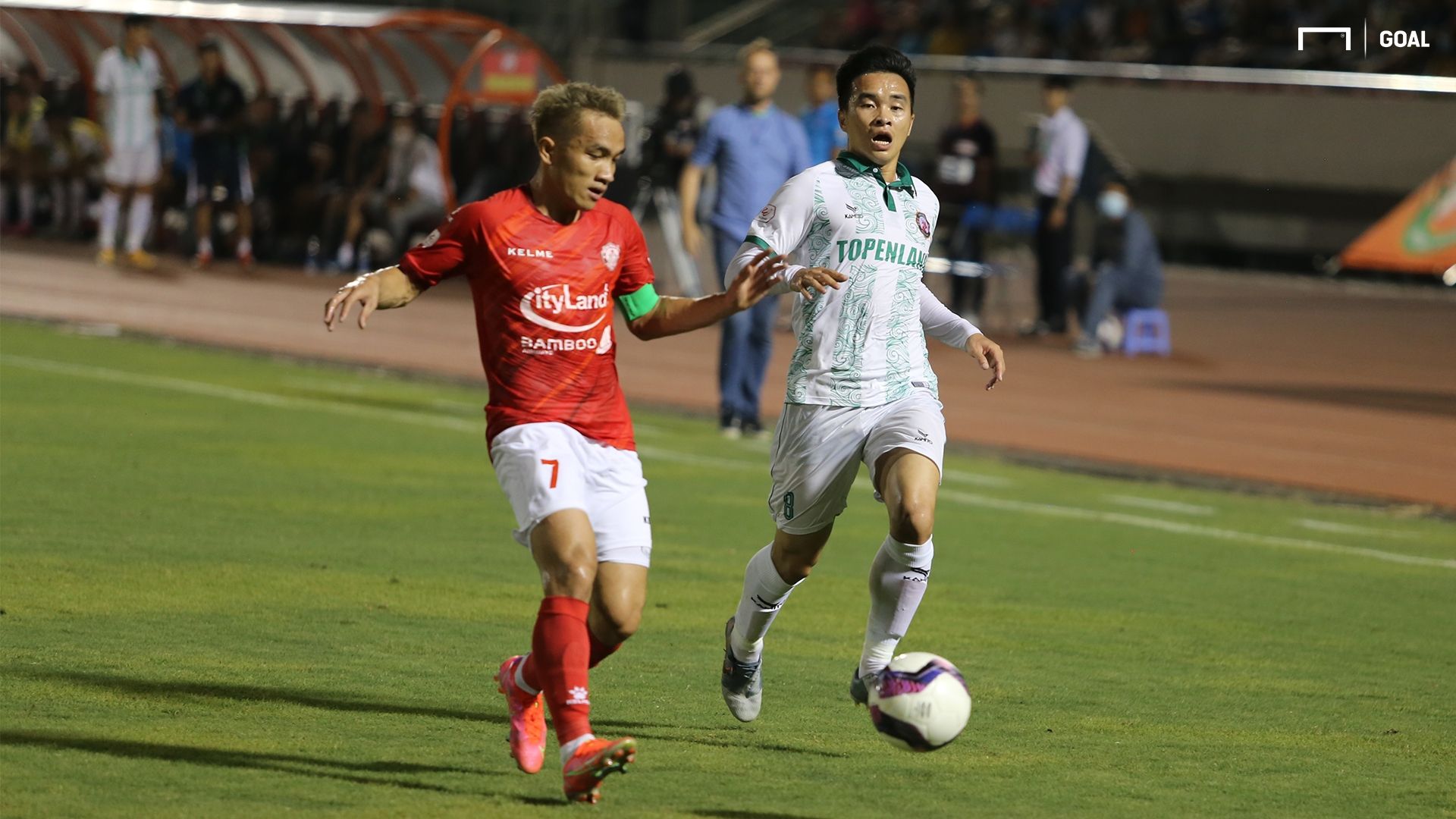 Sam Ngoc Duc Tran Dinh Kha Ho Chi Minh City vs Binh Dinh 2021 V.League