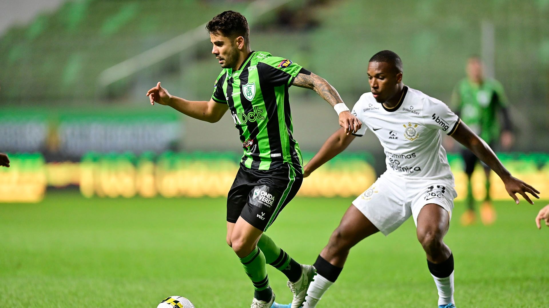 Henrique Almeida, Xavier, América-MG x Corinthians, Brasileirão, 18092022