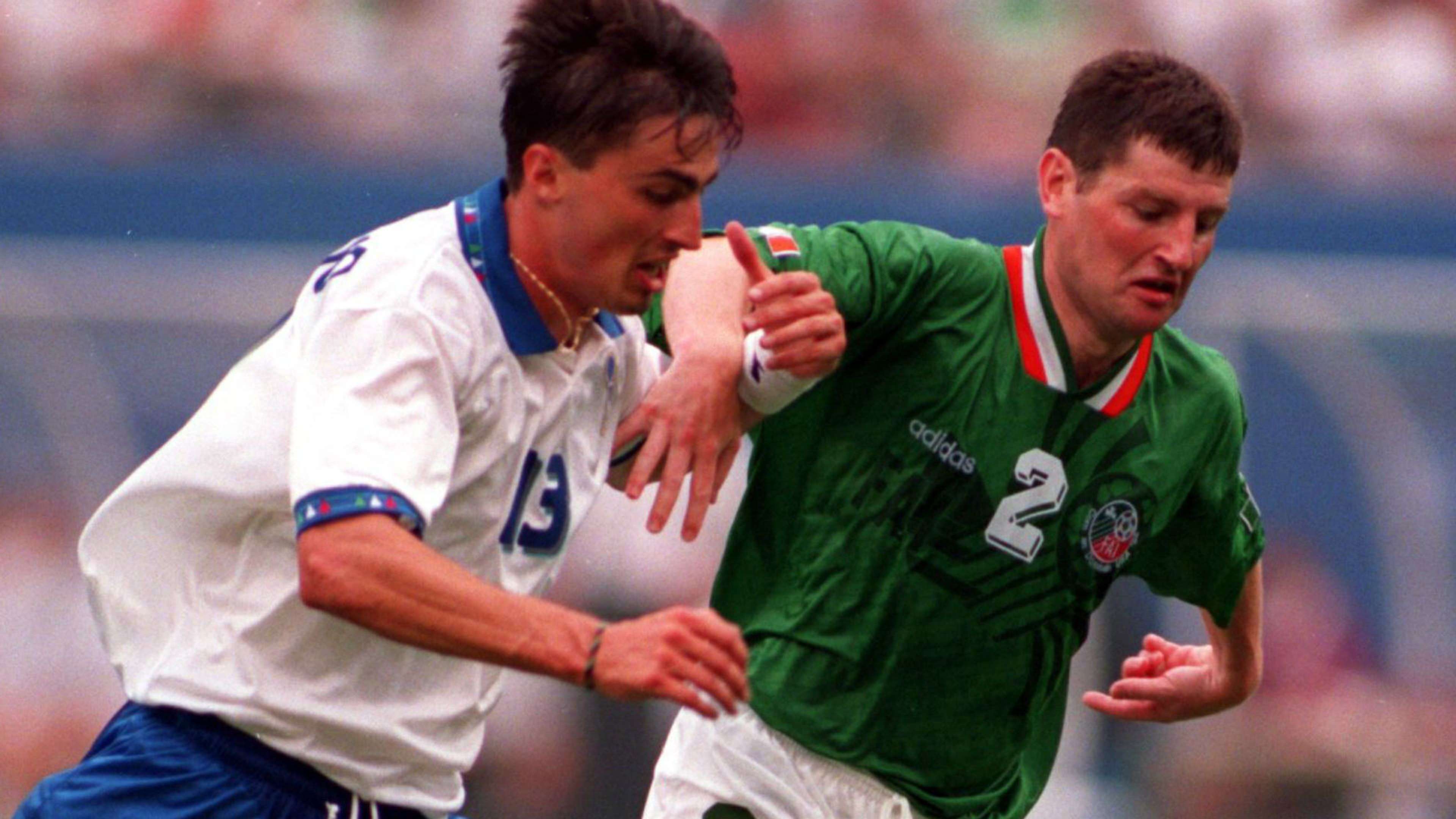 Dino Baggio Denis Irwin Italy Ireland World Cup 1994