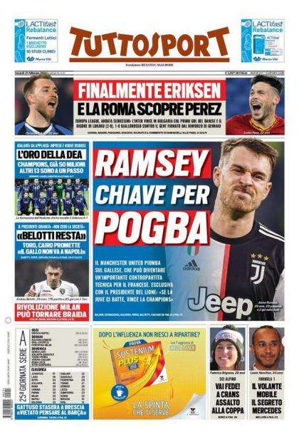 21 February Tuttosport
