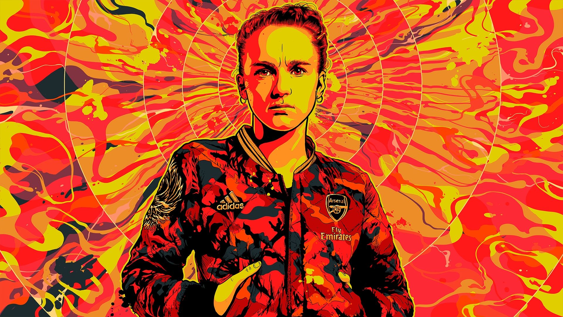 Vivianne Miedema Goal 50 GFX