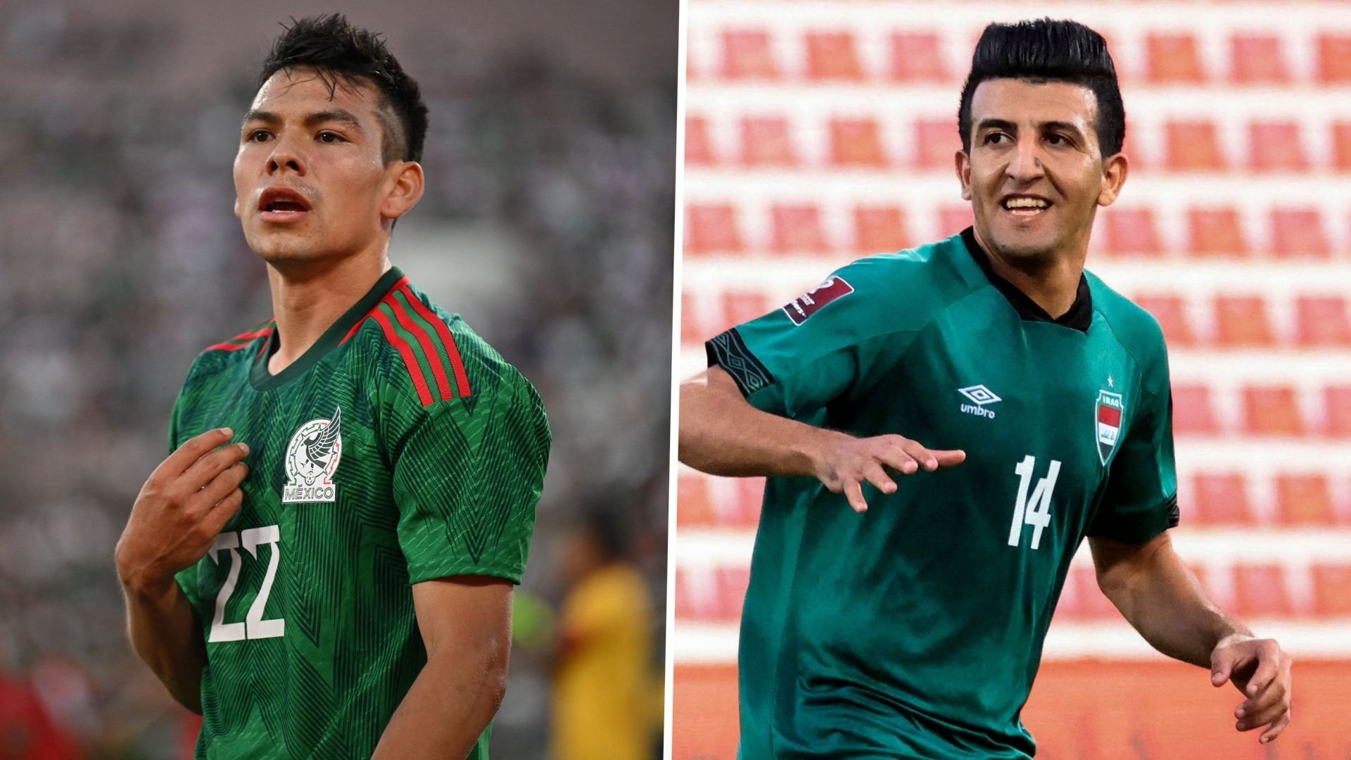 México Irak Amistoso 2022