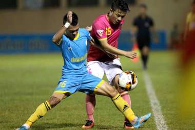 Sanna Khánh Hòa BVN Sài Gòn FC V.League 2017