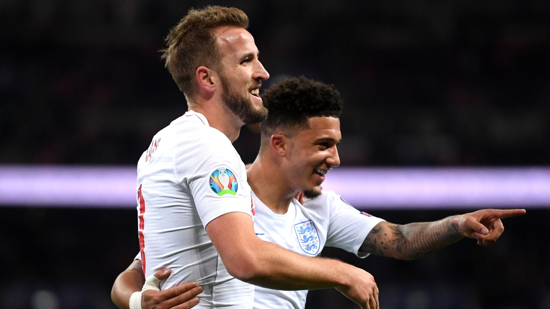 Harry Kane & Jadon Sancho - England