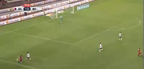 Screenshot Tor Seitenauslinie J-League 2019