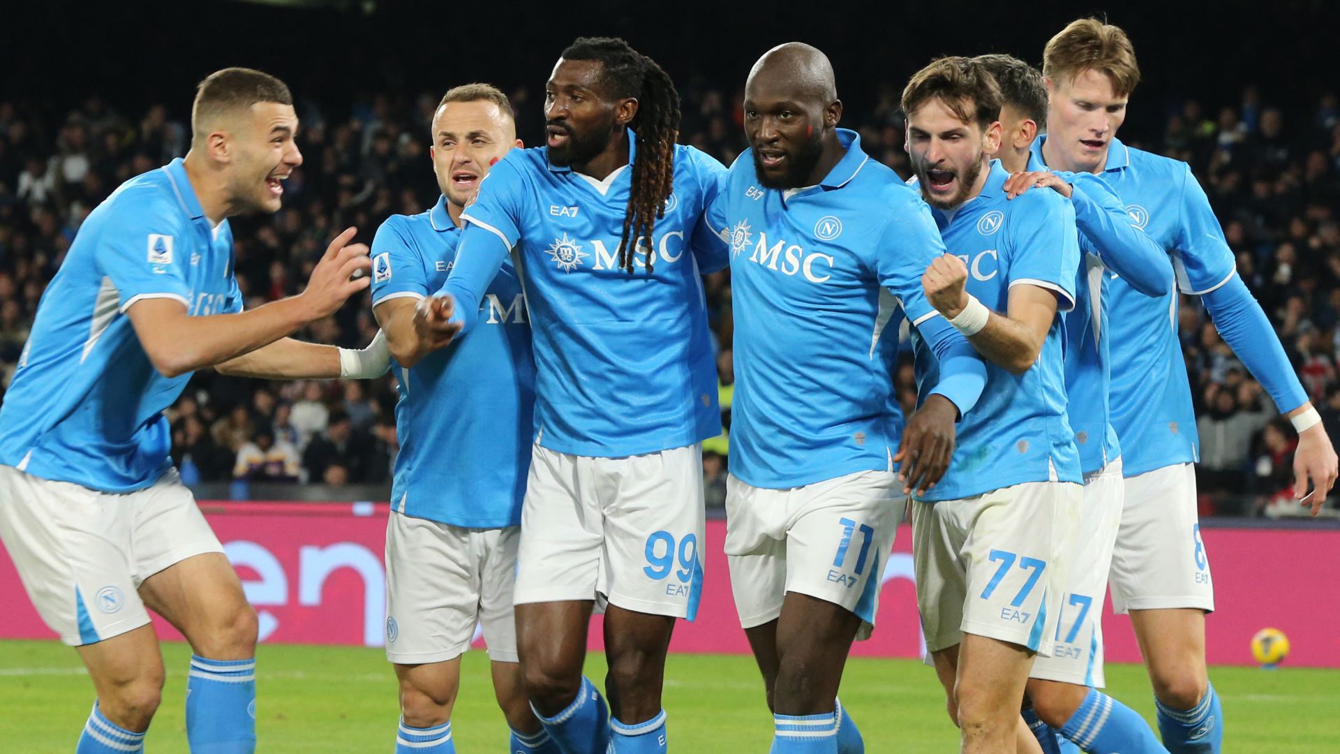 Lukaku Napoli Roma Serie A