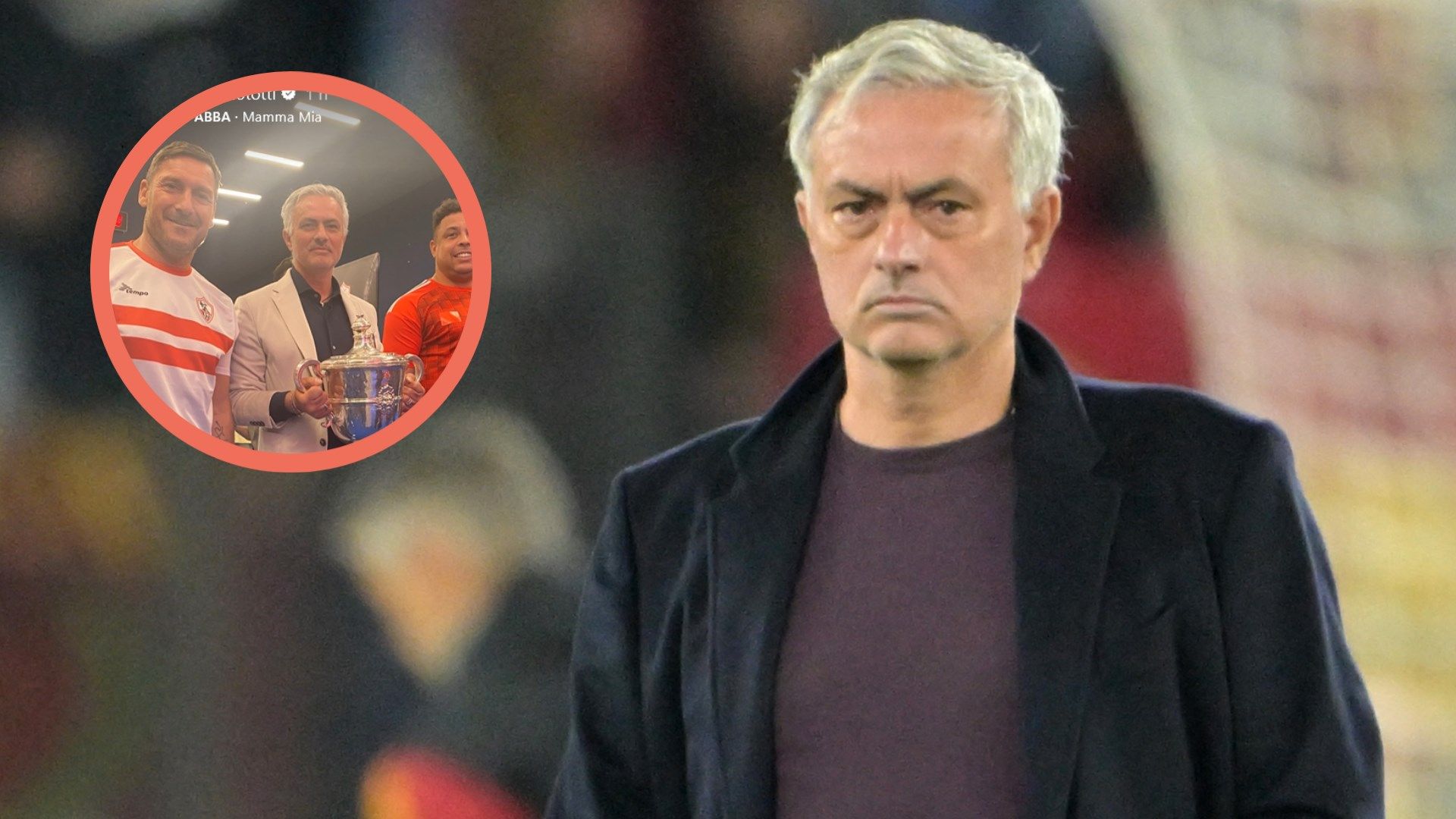 Totti Mourinho Ronaldo