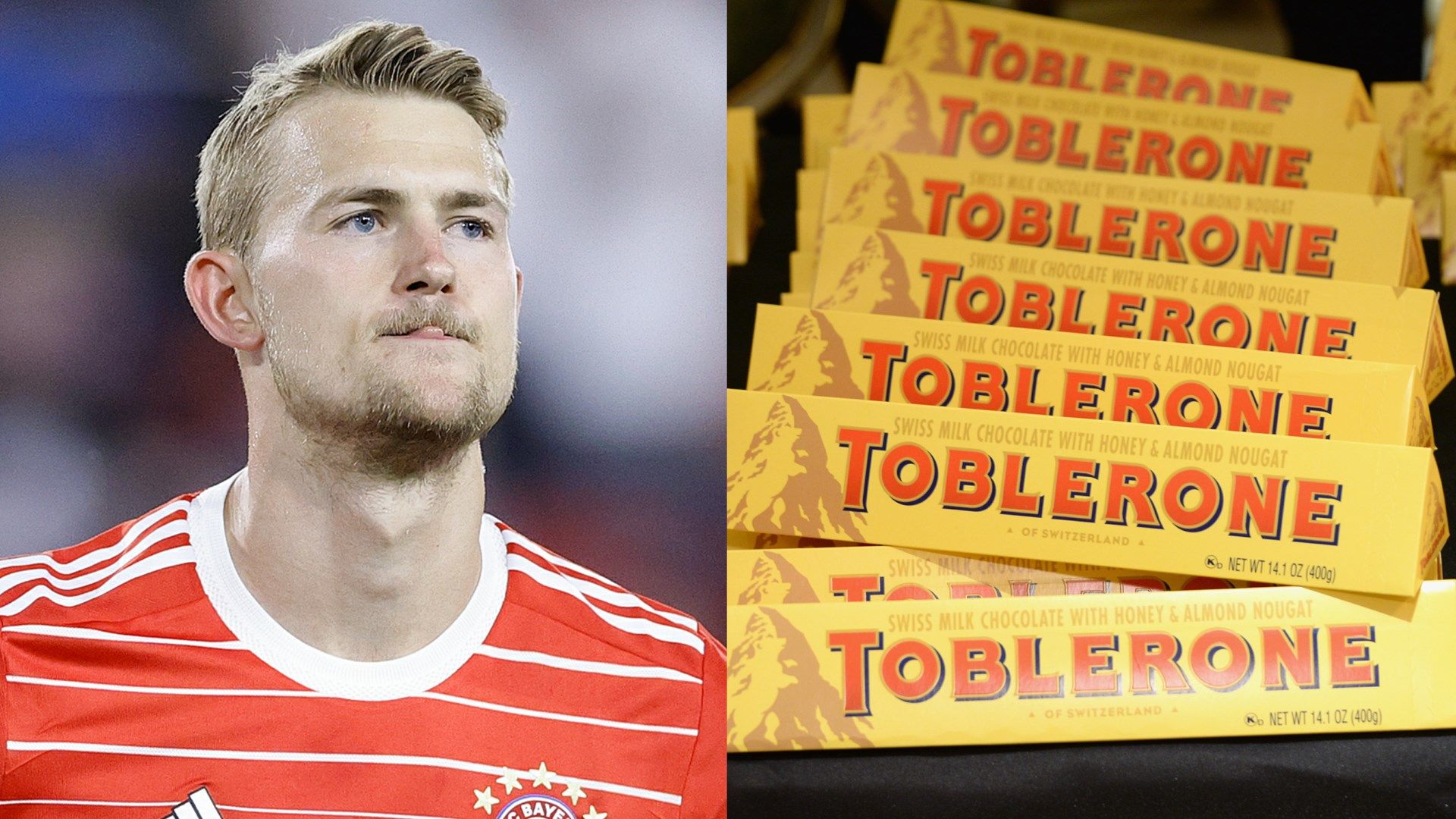Matthijs de Ligt Toblerone