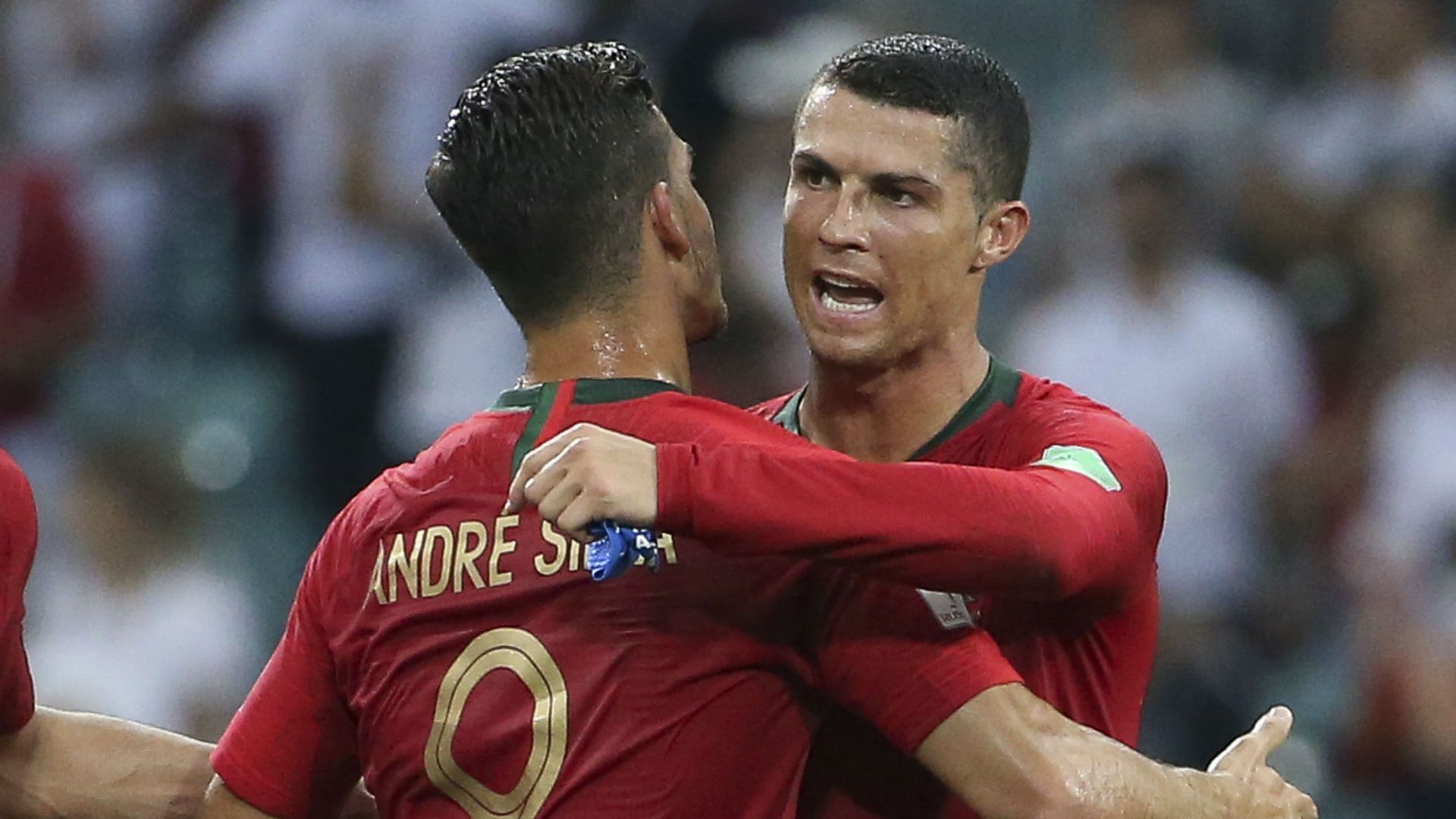 André Silva Cristiano Ronaldo Portugal 18 06 2018