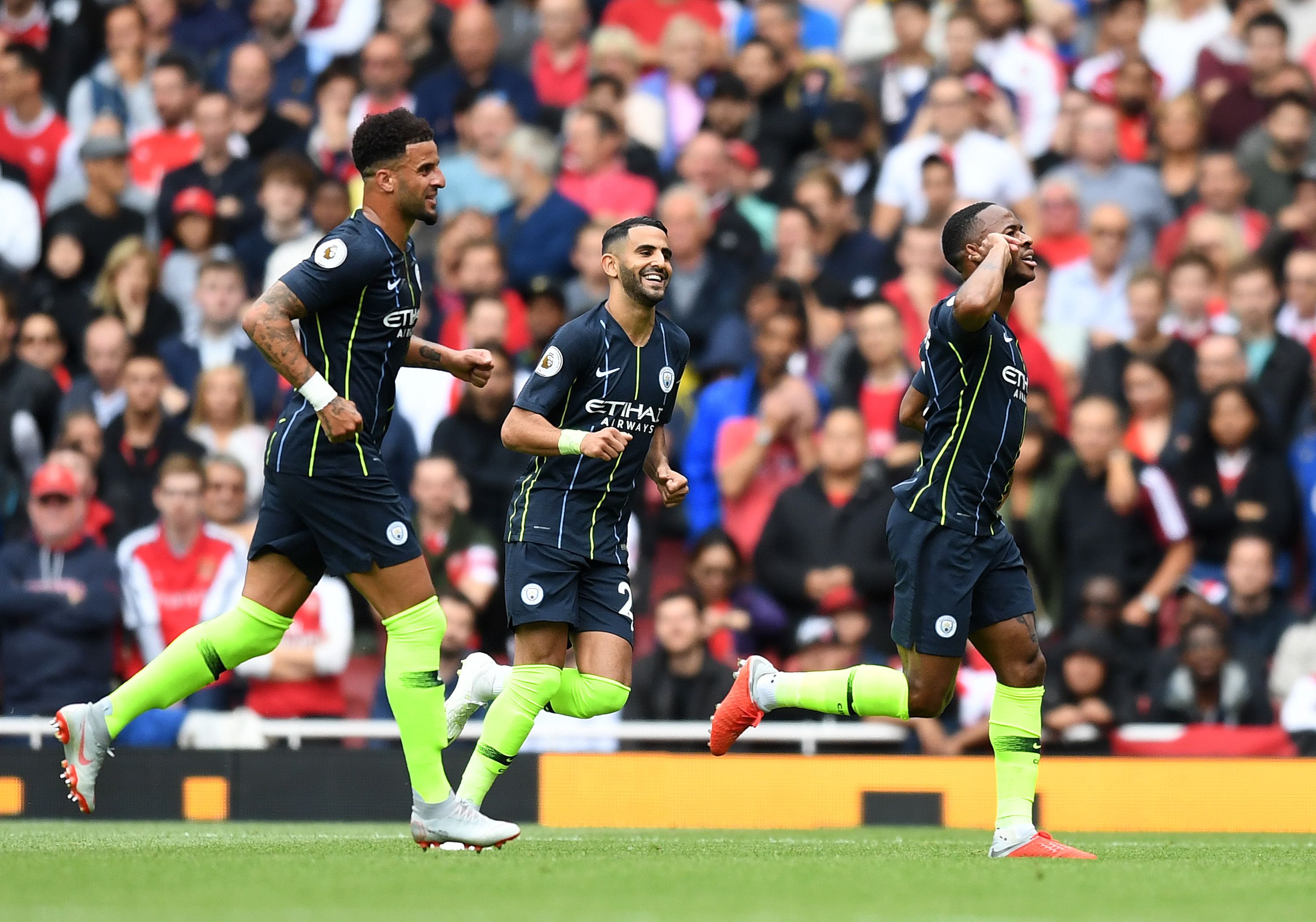 Mahrez Arsenal Manchester city