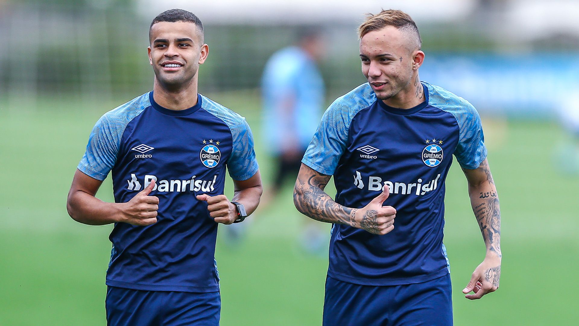 Everton Alisson treino Gremio 20092018