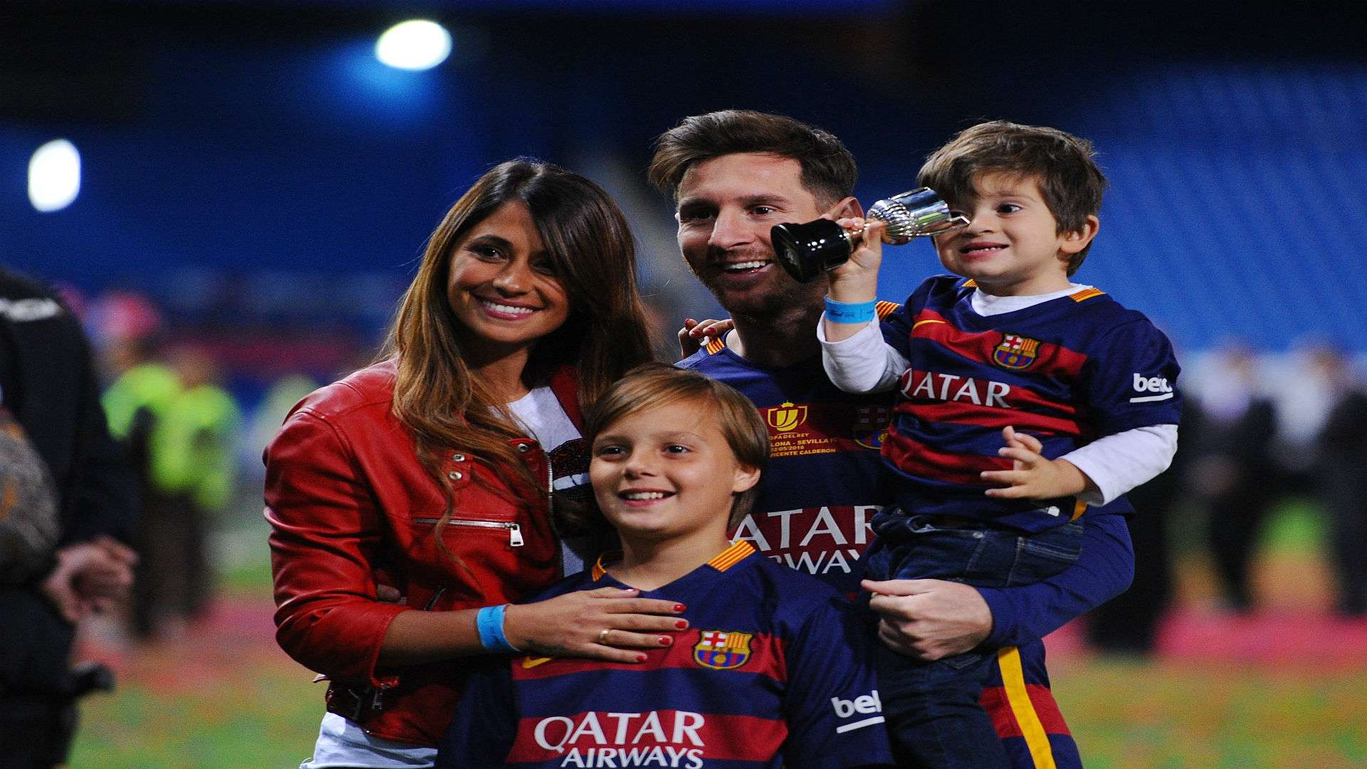 Messi family