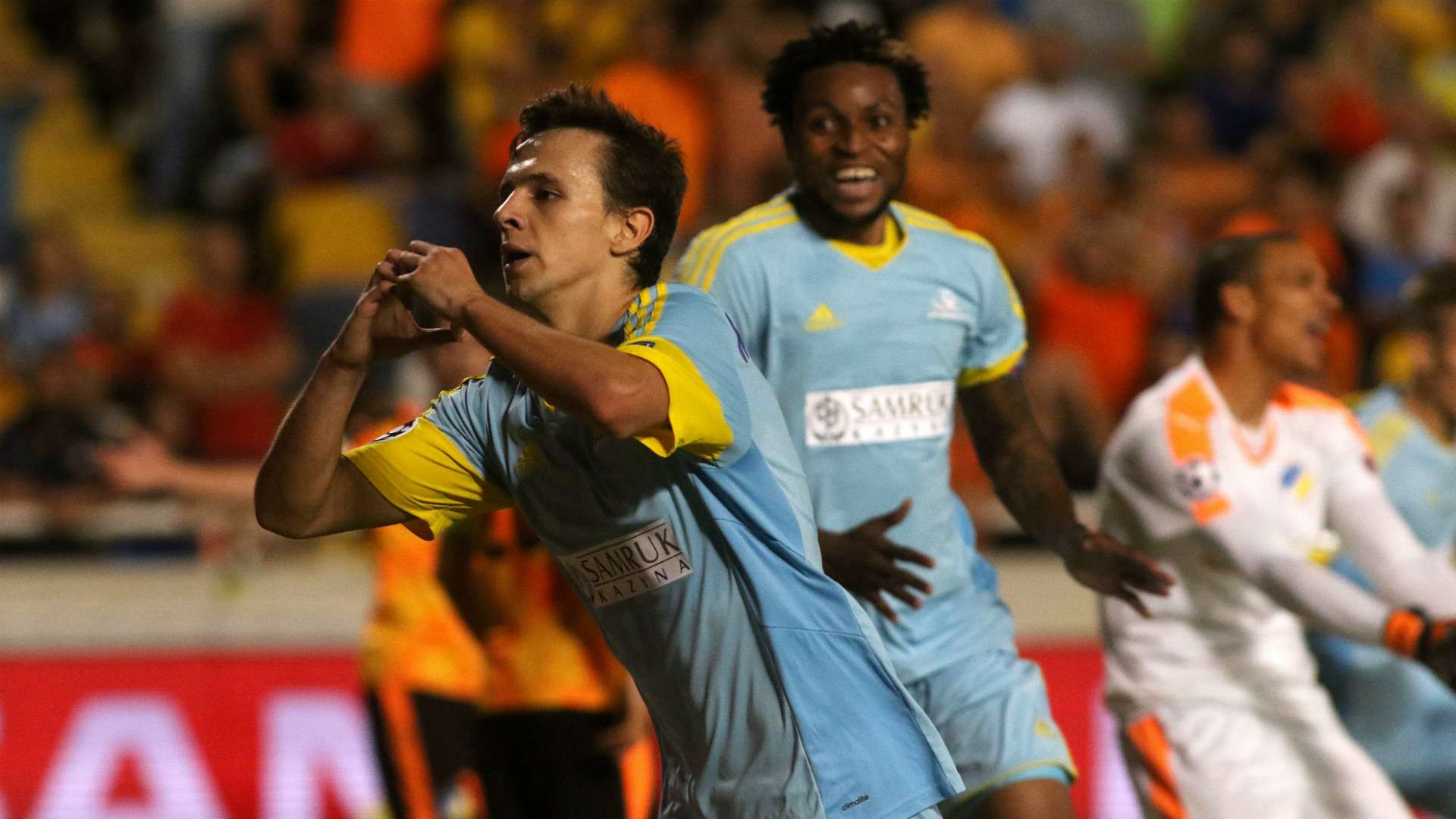 Nemanja Maksimovic Apoel Astana Champions League 26082015