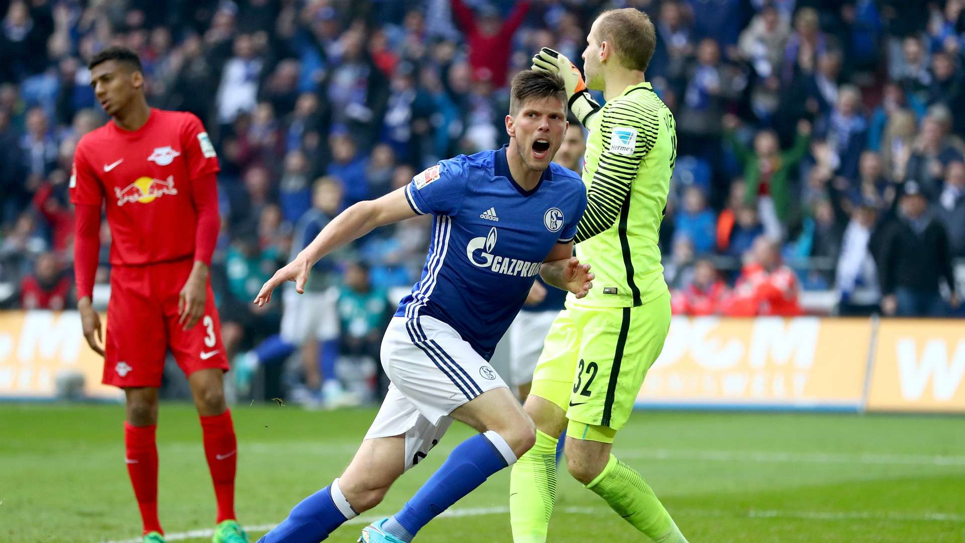 Klaas-Jan Huntelaar FC Schalke 04 RB Leipzig 23042017