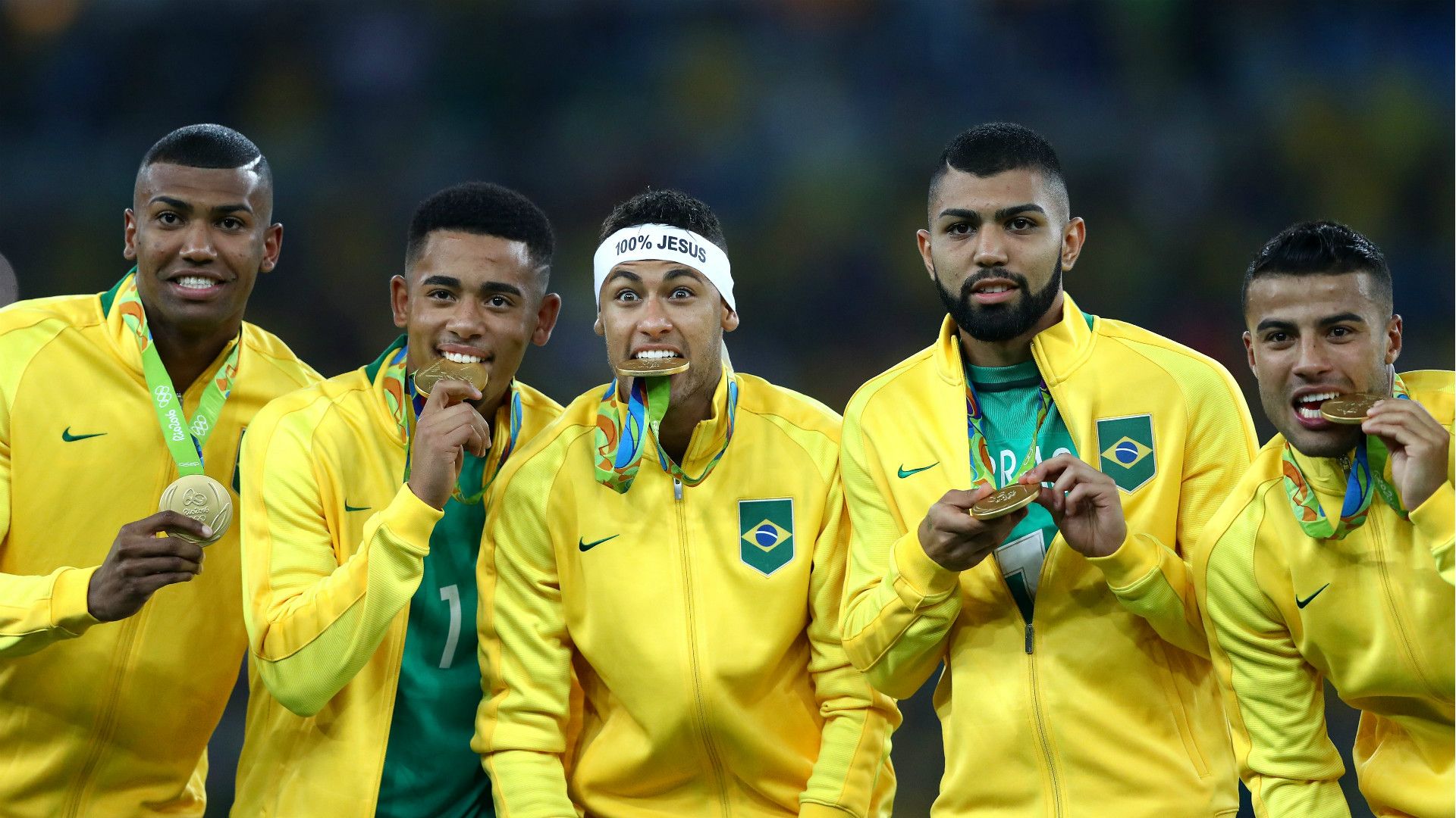 Brasilien Neymar, Gabriel Jesus Wallace 2016