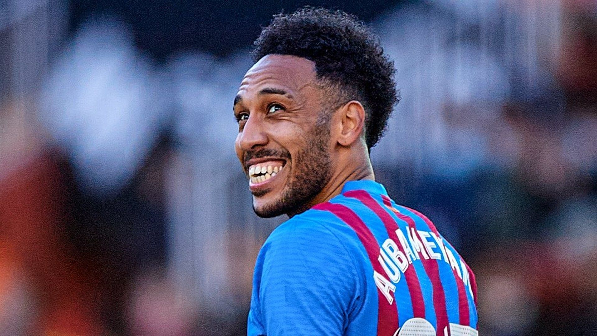 Barcelona and Gabon player Pierre-Emerick Aubameyang.