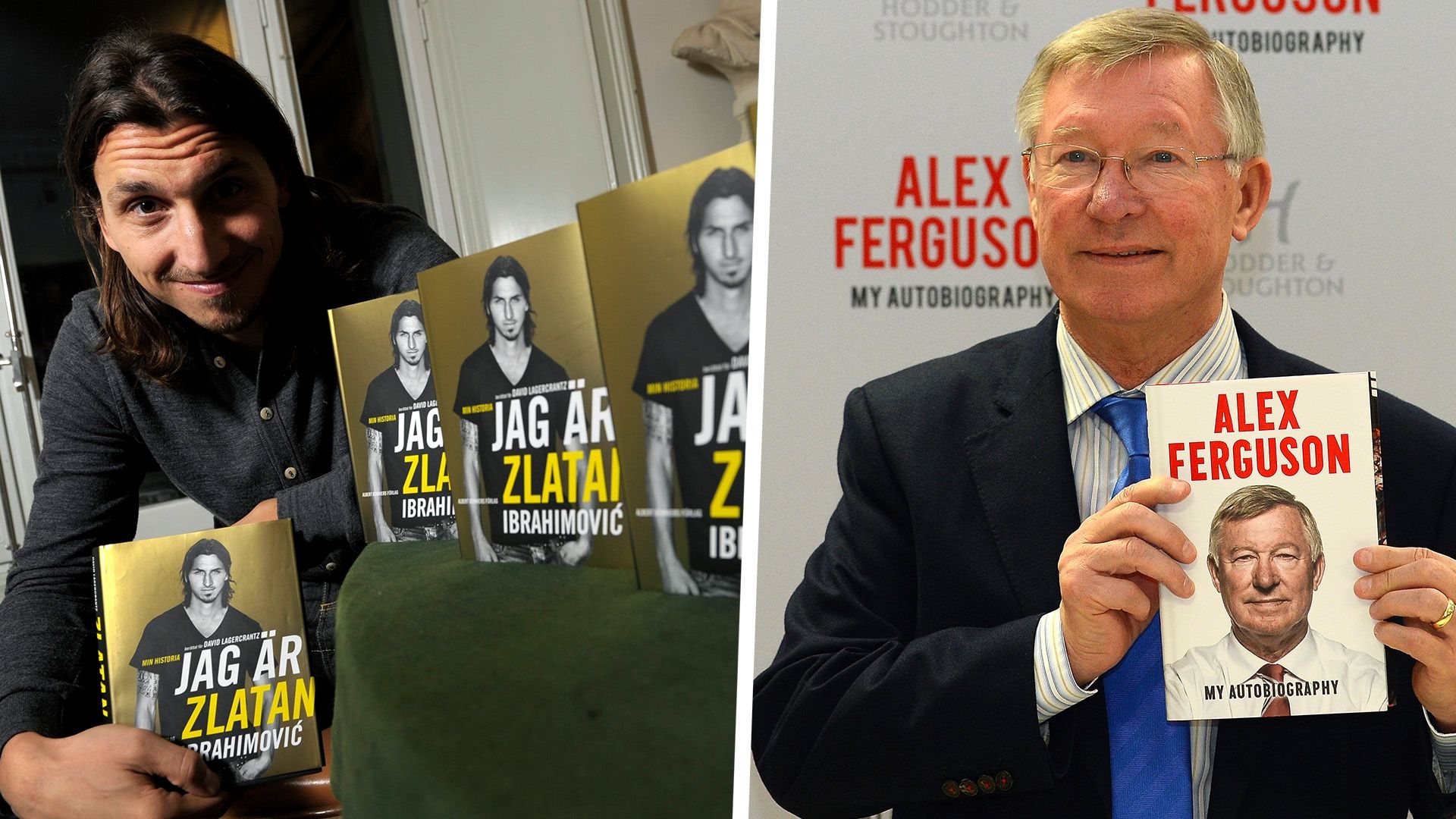 Zlatan Ibrahimovic Alex Ferguson