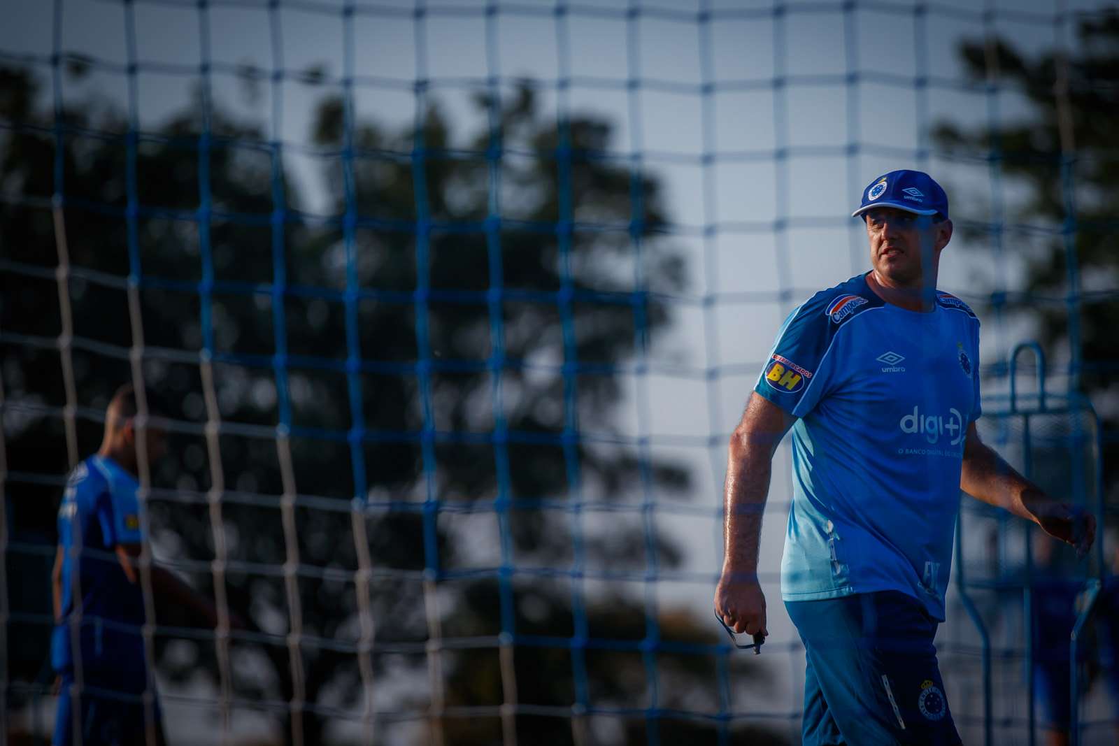 Rogério Ceni comanda treino no Cruzeiro