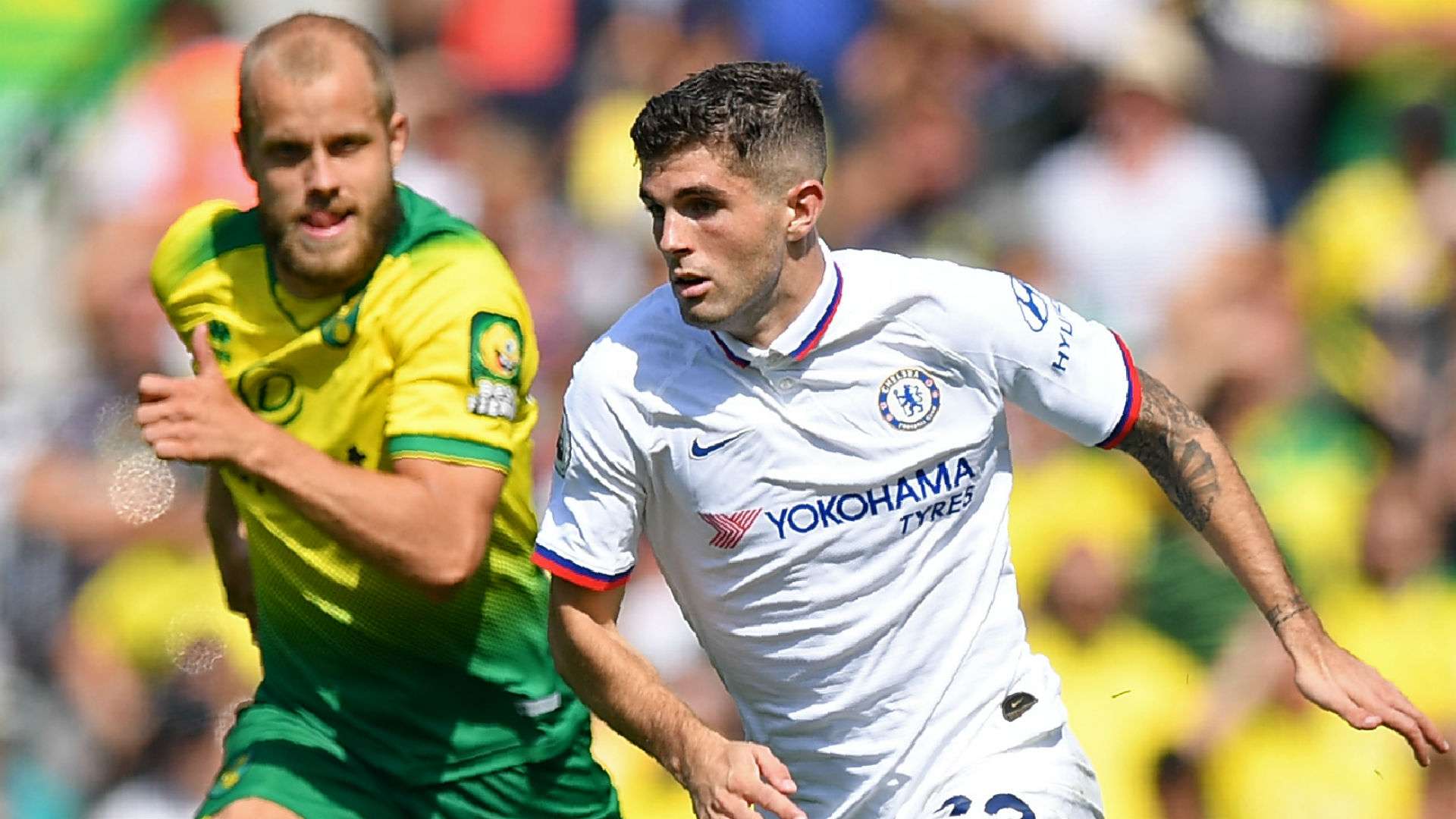 Christian Pulisic Chelsea Norwich
