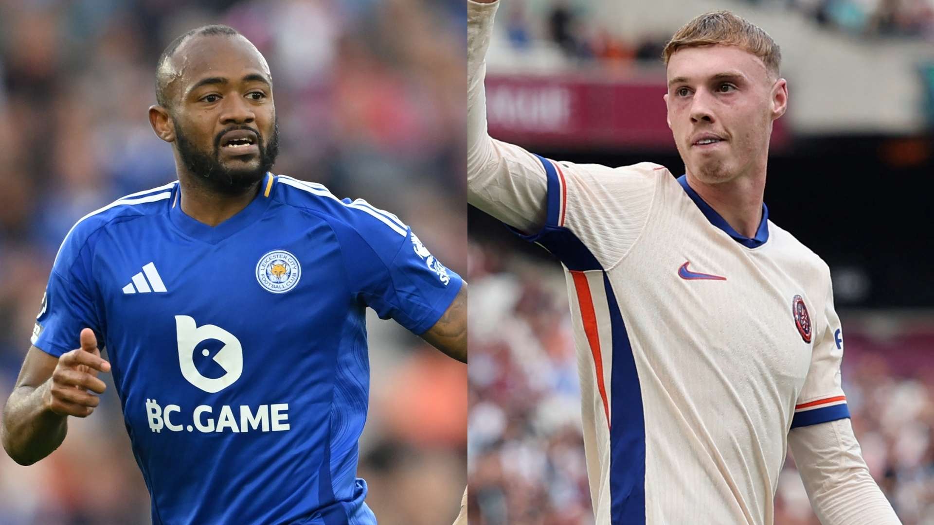 Jordan Ayew Leicester Cole Palmer Chelsea