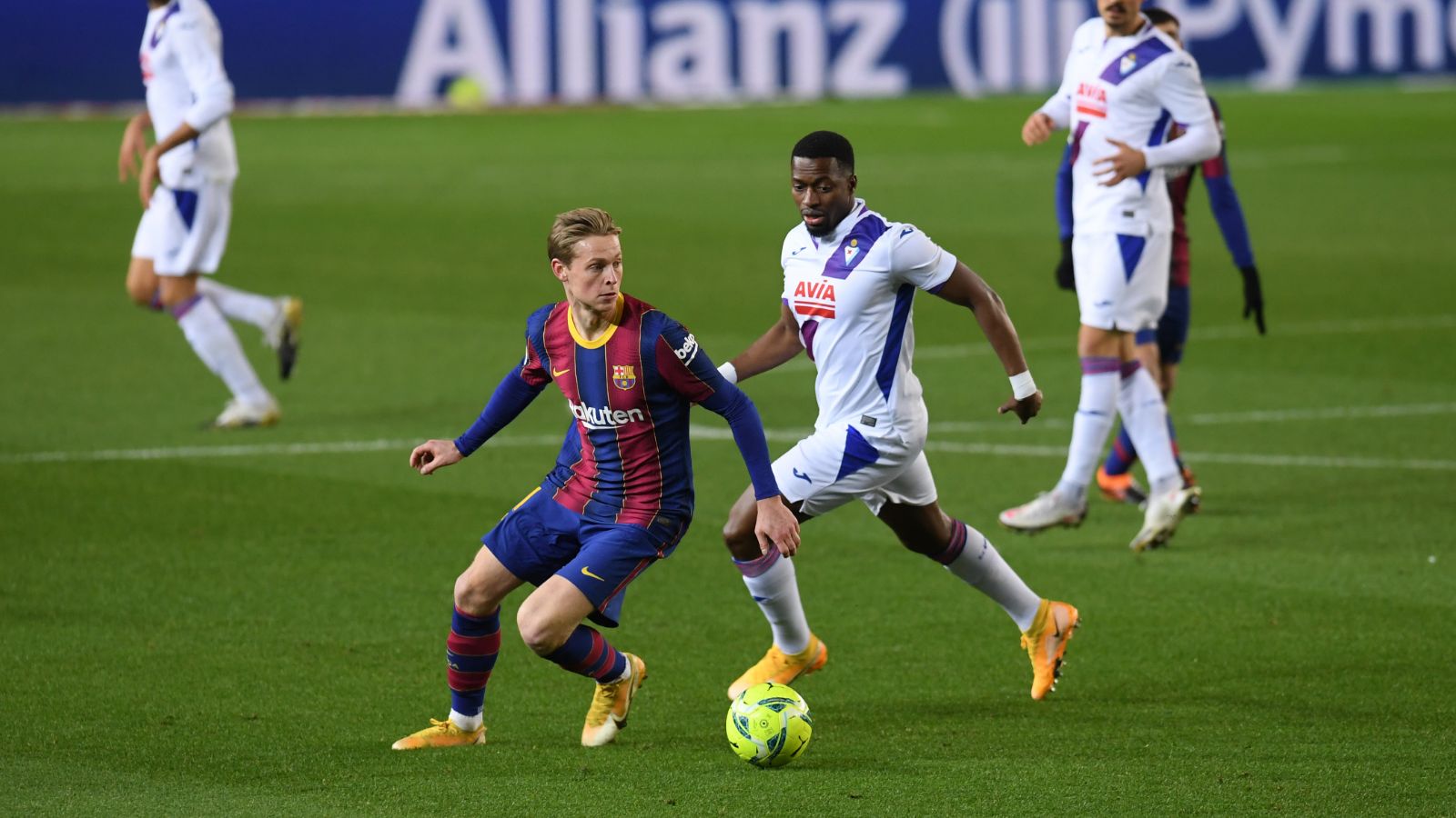 DE JONG BARCELONA EIBAR LALIGA