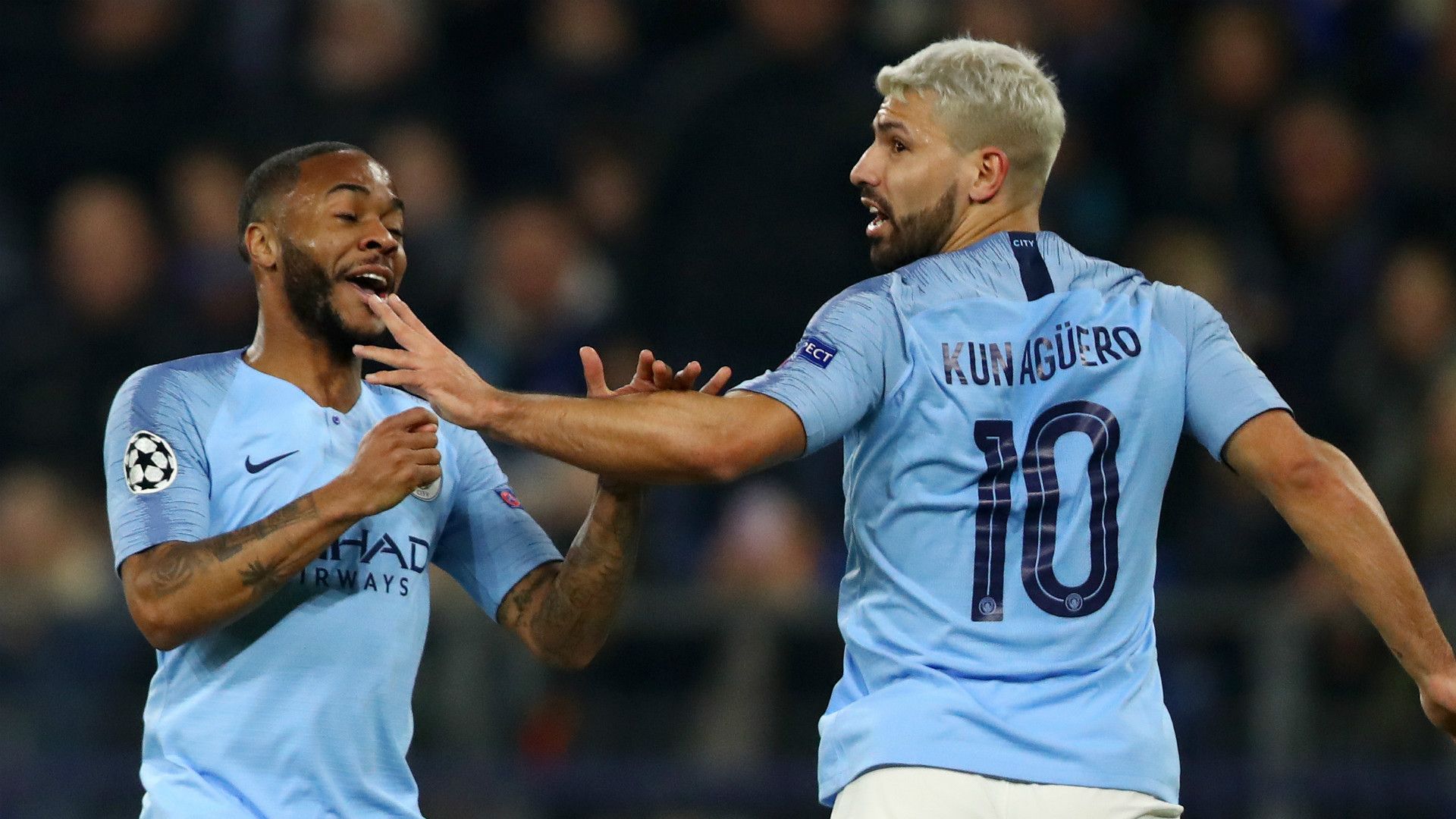Sergio Aguero Manchester City 2018-19
