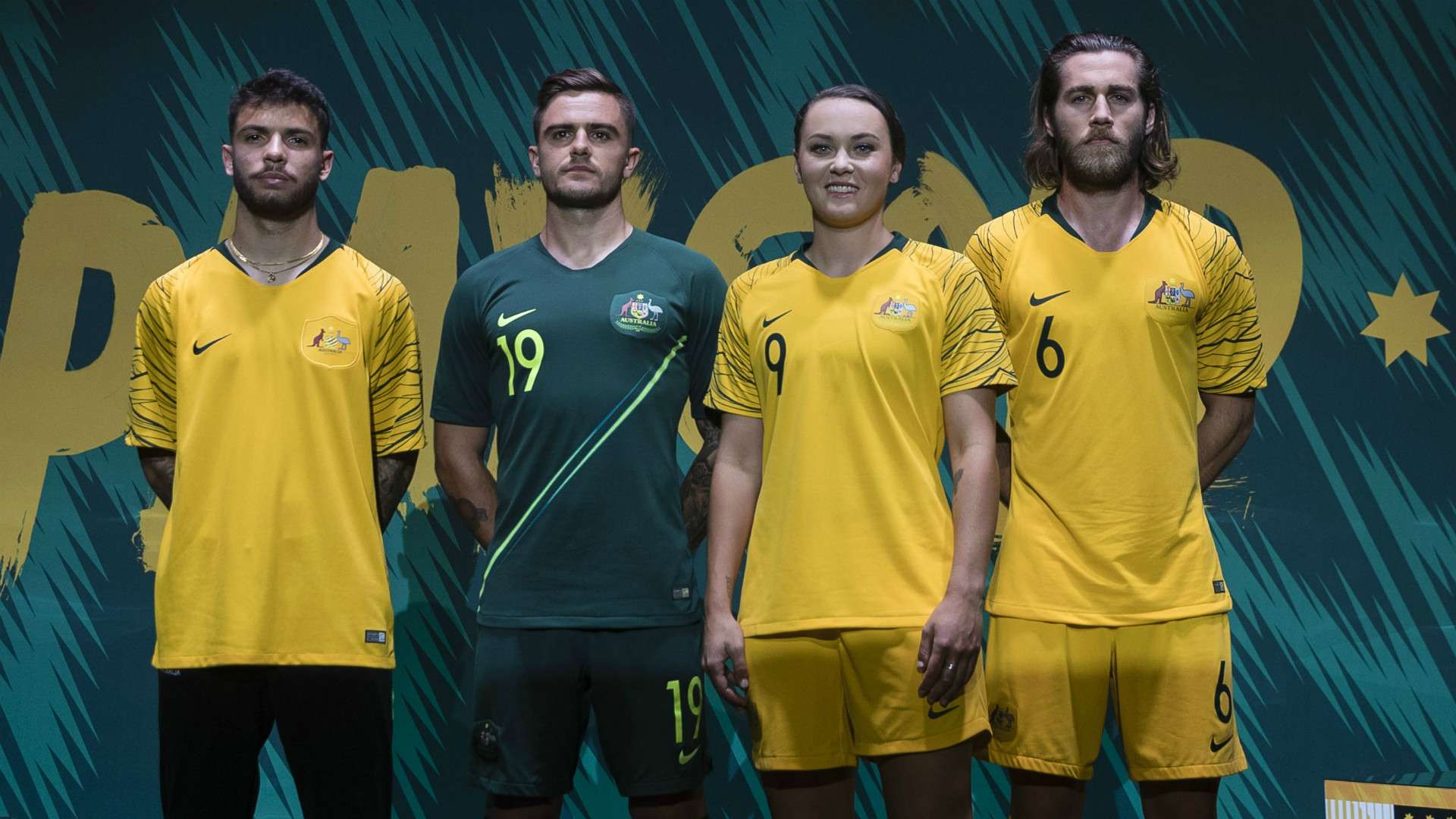 Australia Camiseta Titular Home Kit 2018
