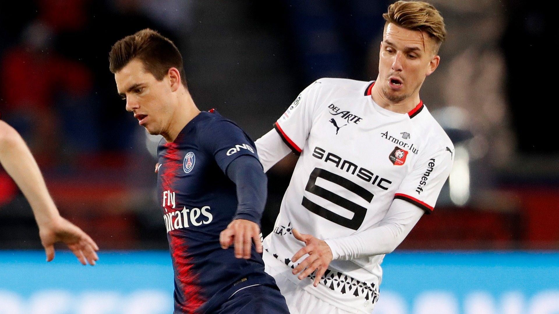 Giovani Lo Celso Jeremy Gelin PSG Rennes Ligue 1 12052018