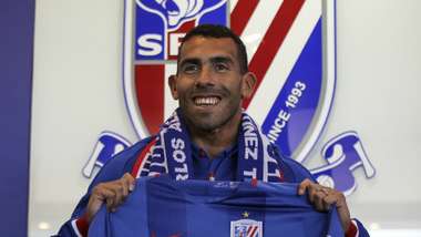 Carlos Tevez Shanghai Shenhua Chinese Super League 21012017