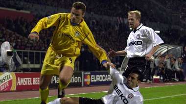 Mark Viduka Markus Münch Tayfur Havutcu Besiktas Leeds United