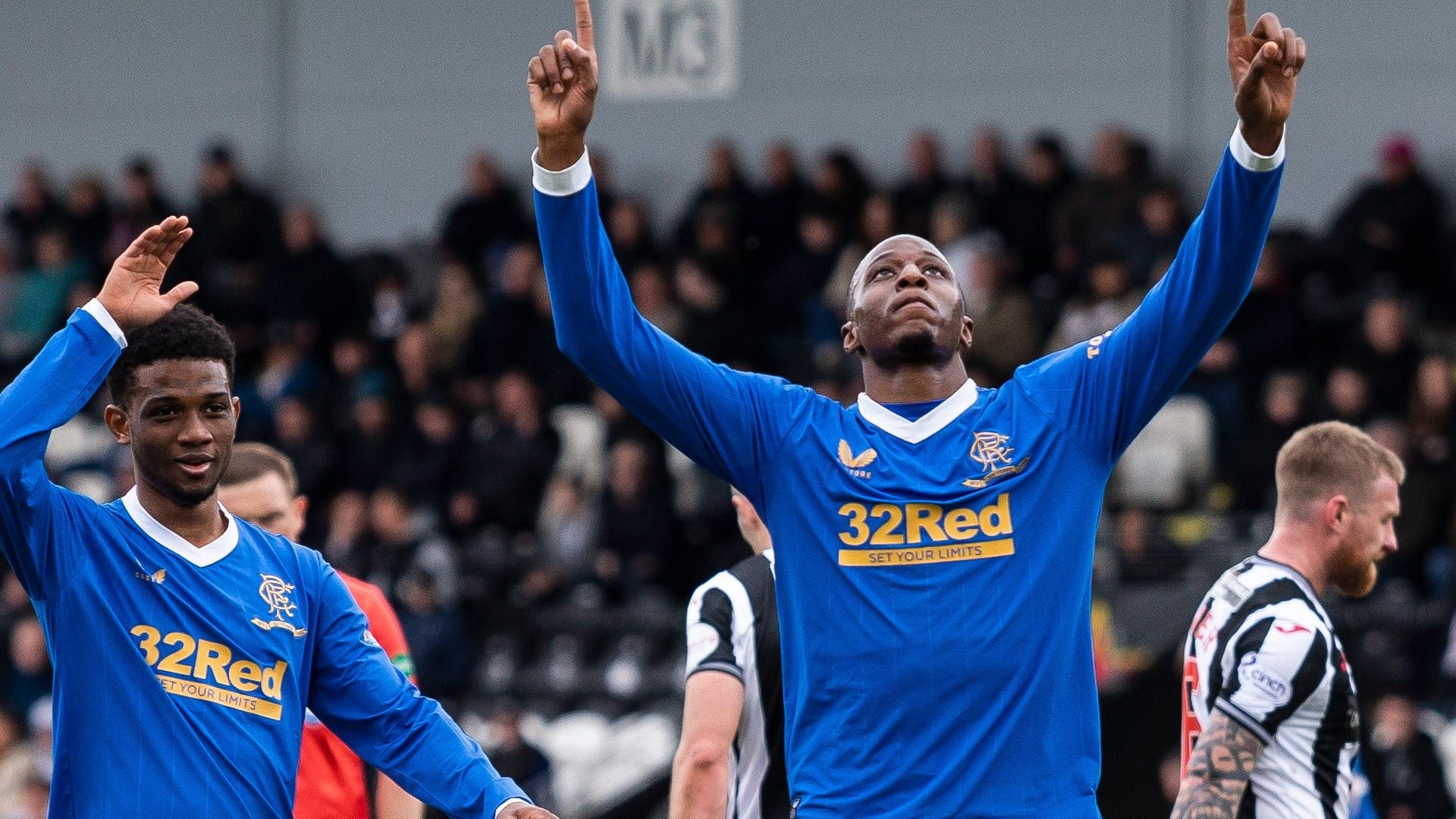 Joe Ayodele-Aribo of Rangers.