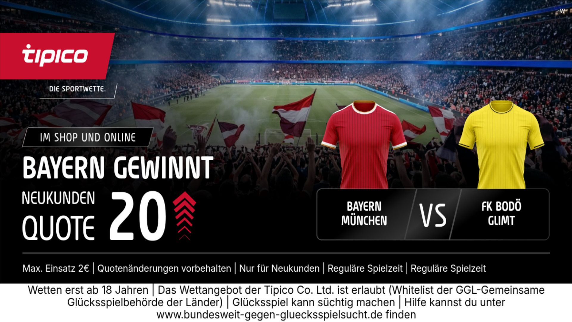 UEFA Champions League: FC Bayern München vs. FK Bodø/Glimt