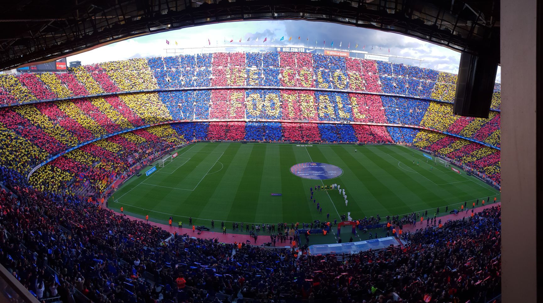 Mosaico Barcelona Real Madrid