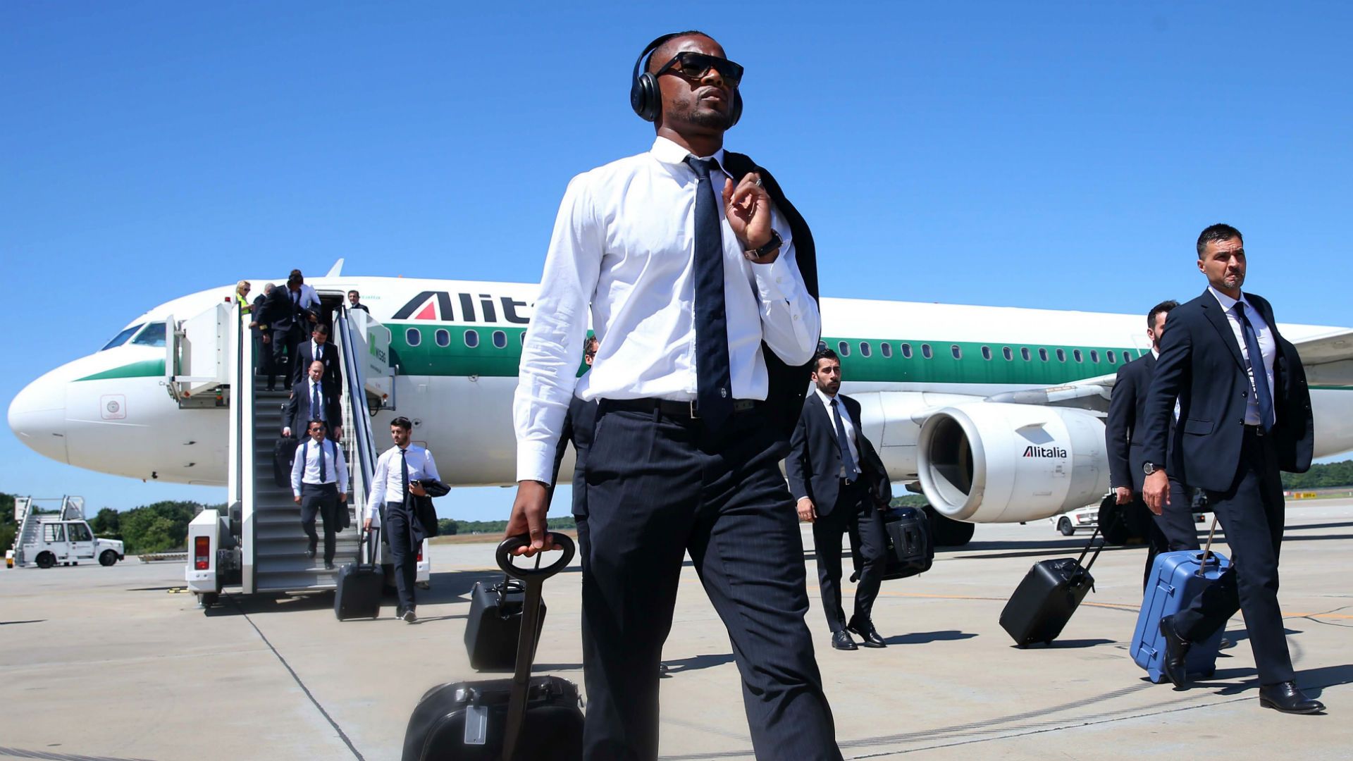 Patrice Evra Champions League Barcelona v Juventus