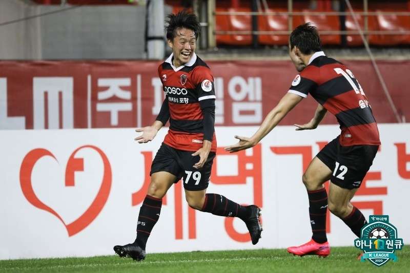 포항 고영준 데뷔골